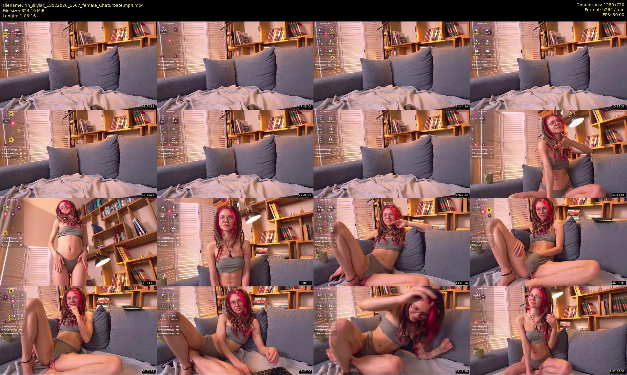 rin_skylar — 67 minute Chaturbate female cam show recording, 720p, Feb 13, 2026