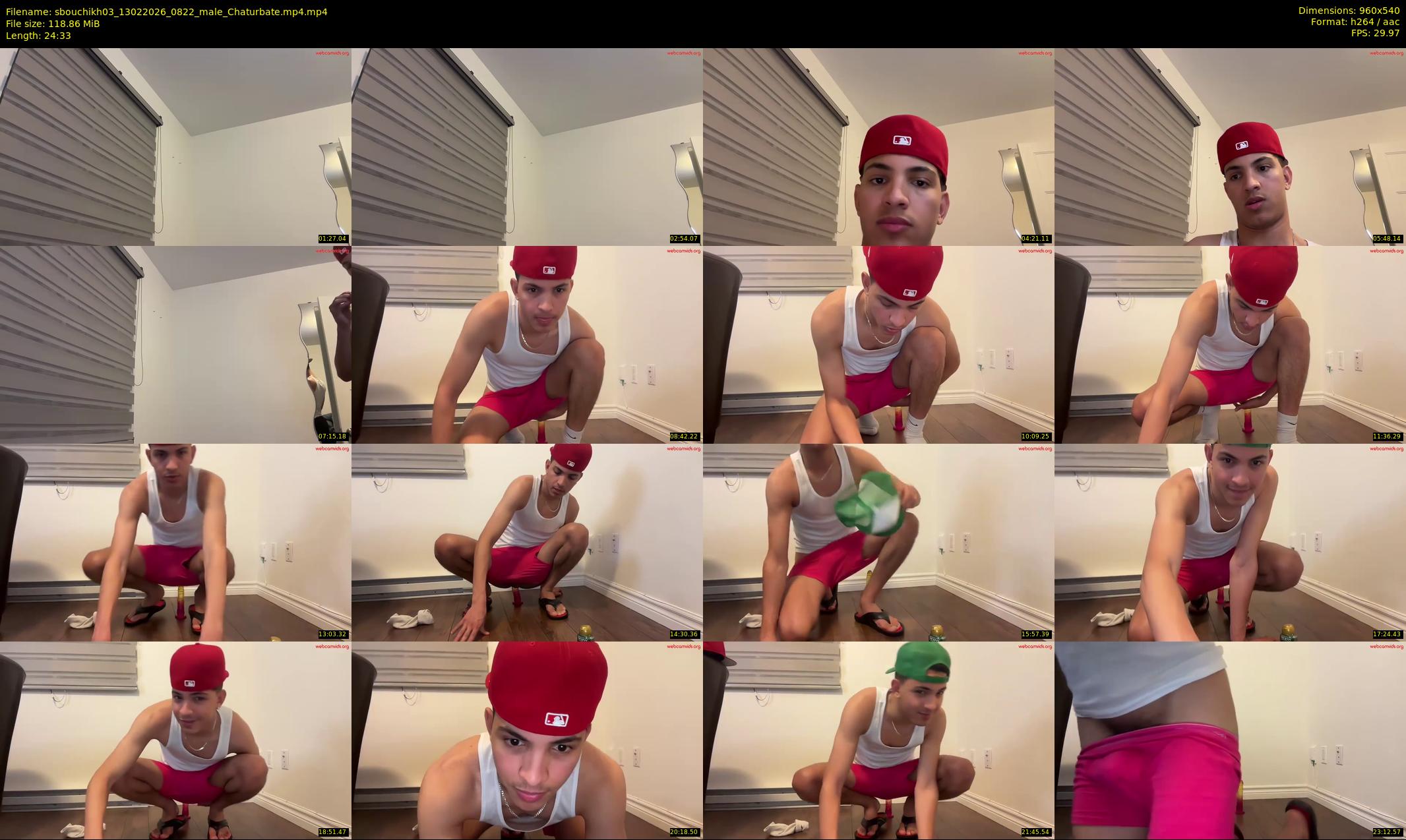 sbouchikh03 — 25 minute Chaturbate male cam show recording, 480p, Feb 13, 2026