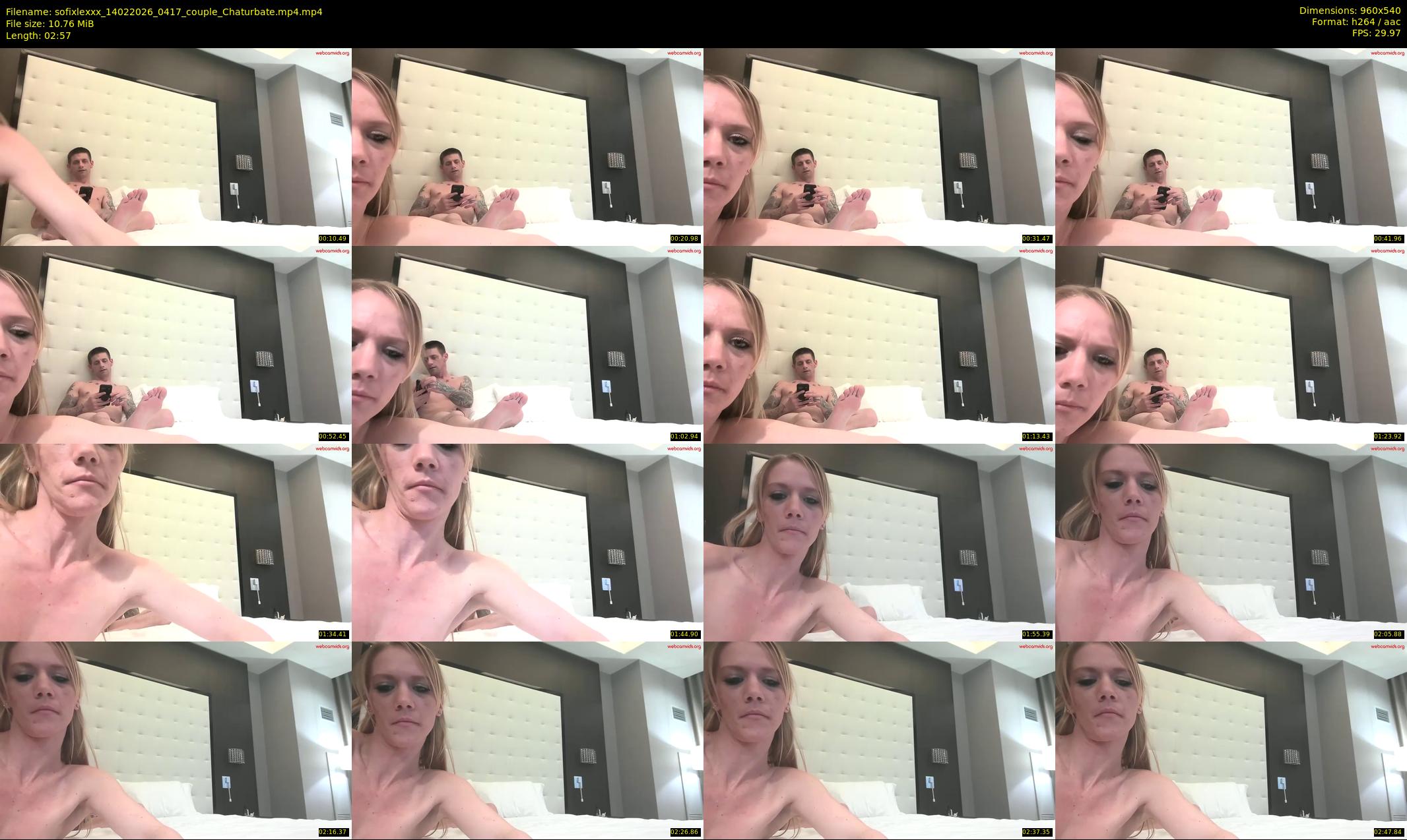 sofixlexxx — 3 minute Chaturbate couple cam show recording, 480p, Feb 14, 2026