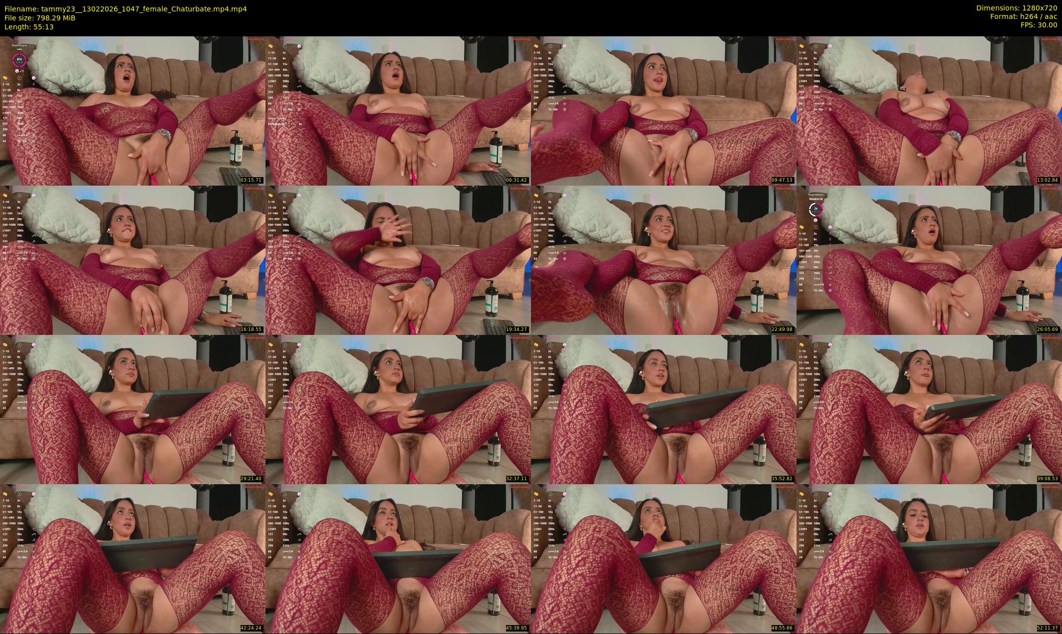 tammy23_ — 56 minute Chaturbate female cam show recording, 720p, Feb 13, 2026