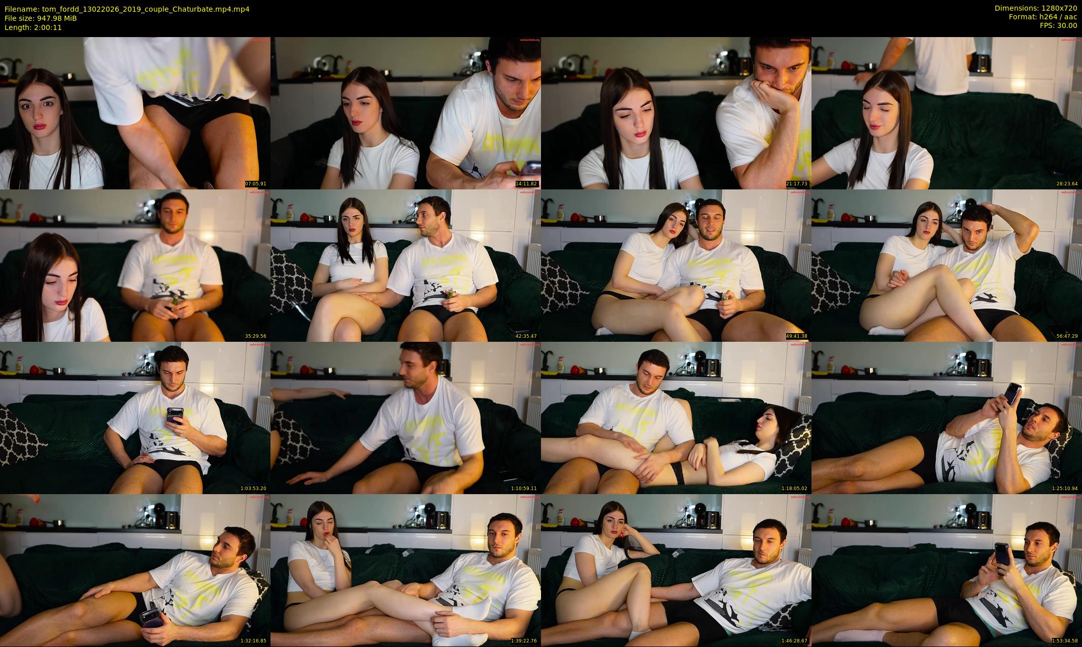 tom_fordd — 121 minute Chaturbate male cam show recording, 720p, Feb 13, 2026