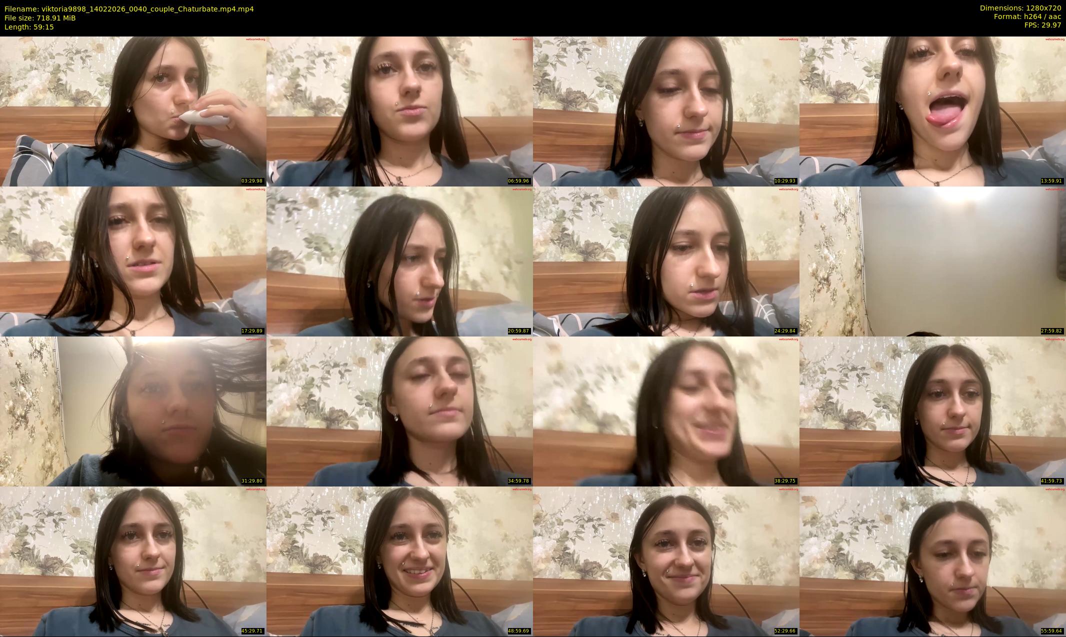 viktoria9898 — 60 minute Chaturbate couple cam show recording, 720p, Feb 14, 2026