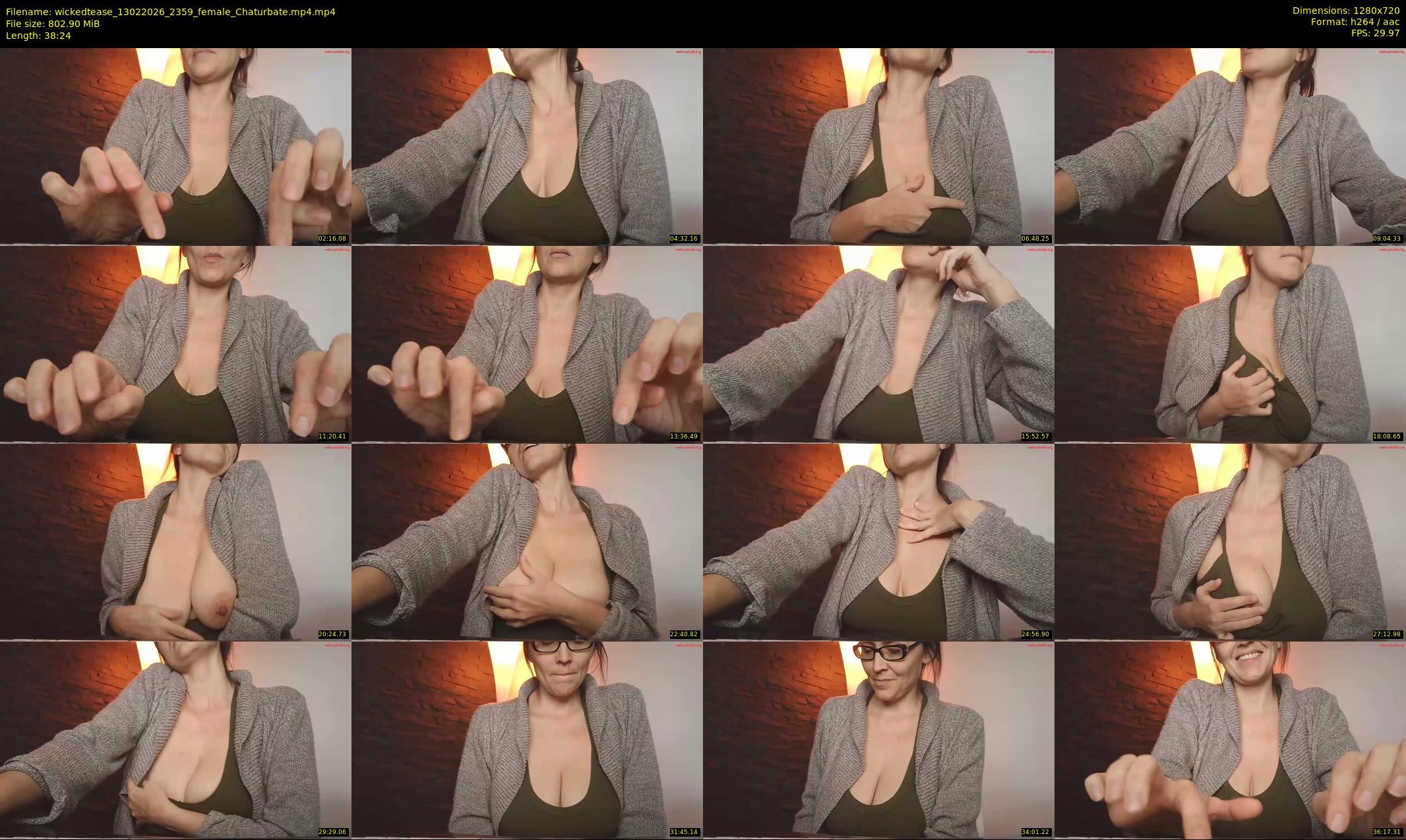 wickedtease — 39 minute Chaturbate female cam show recording, 720p, Feb 13, 2026