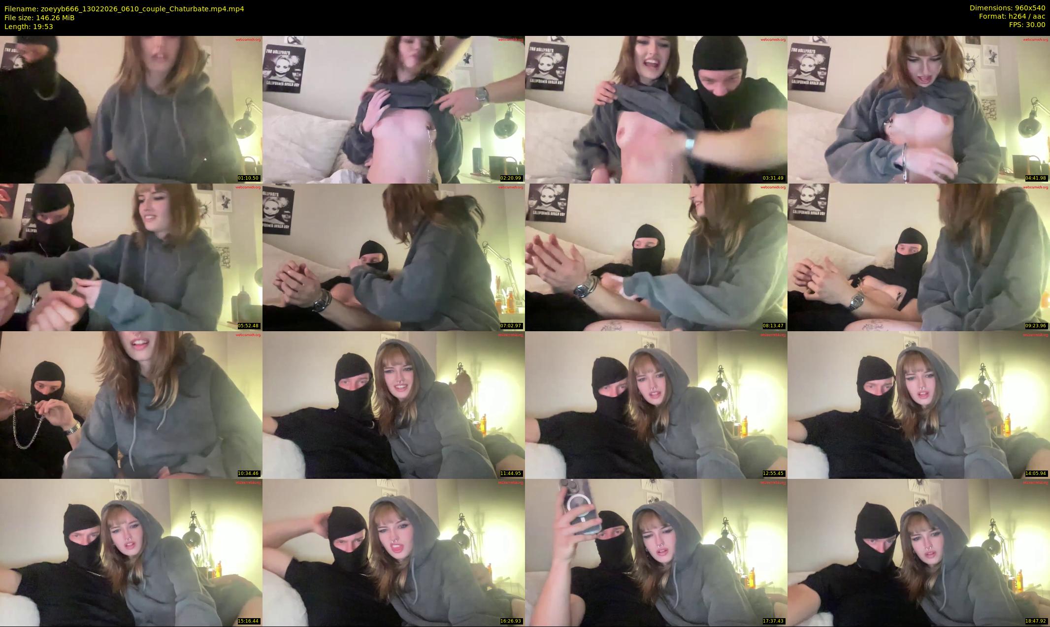 zoeyyb666 — 20 minute Chaturbate female cam show recording, 480p, Feb 13, 2026