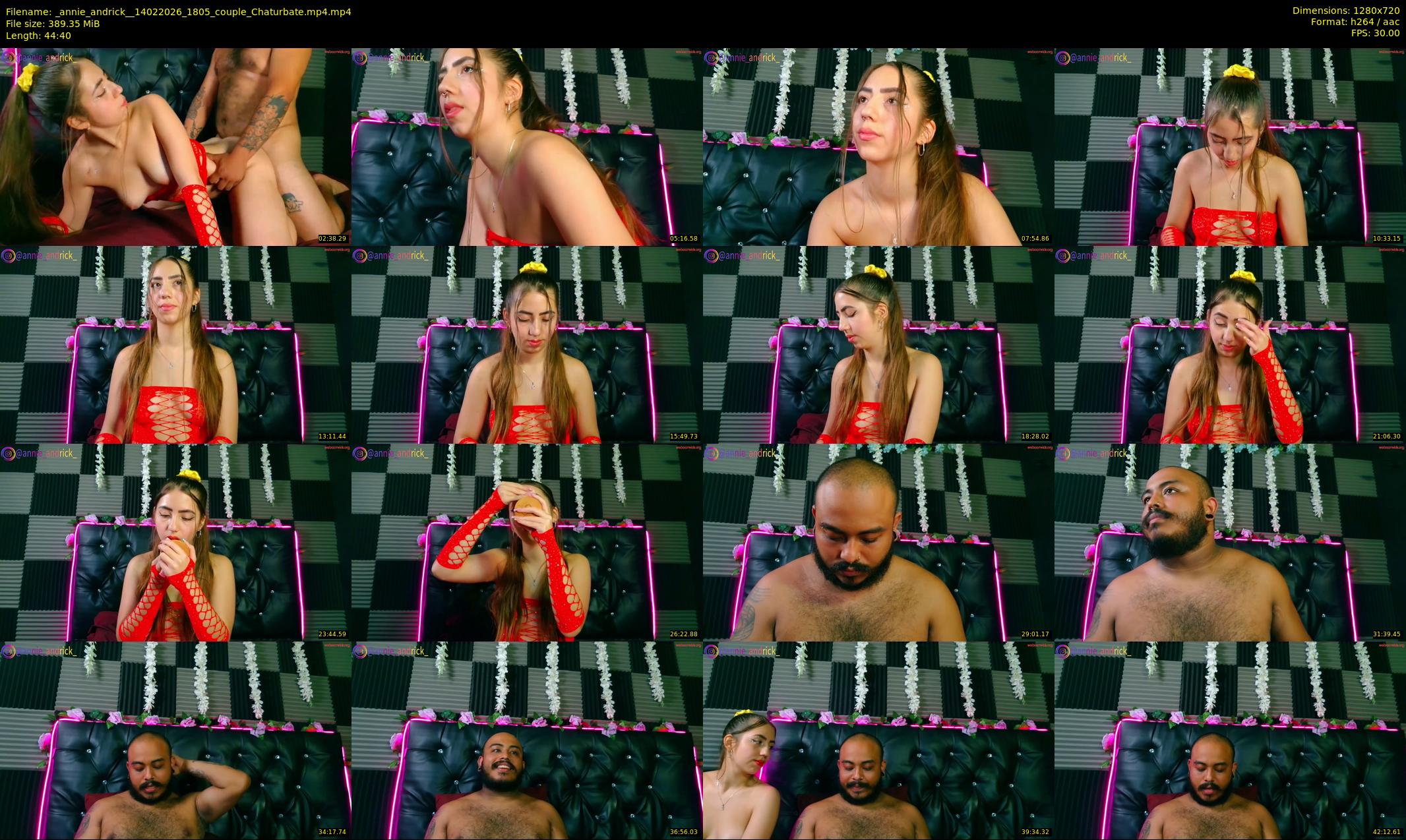 _annie_andrick_ — 45 minute Chaturbate couple cam show recording, 720p, Feb 14, 2026