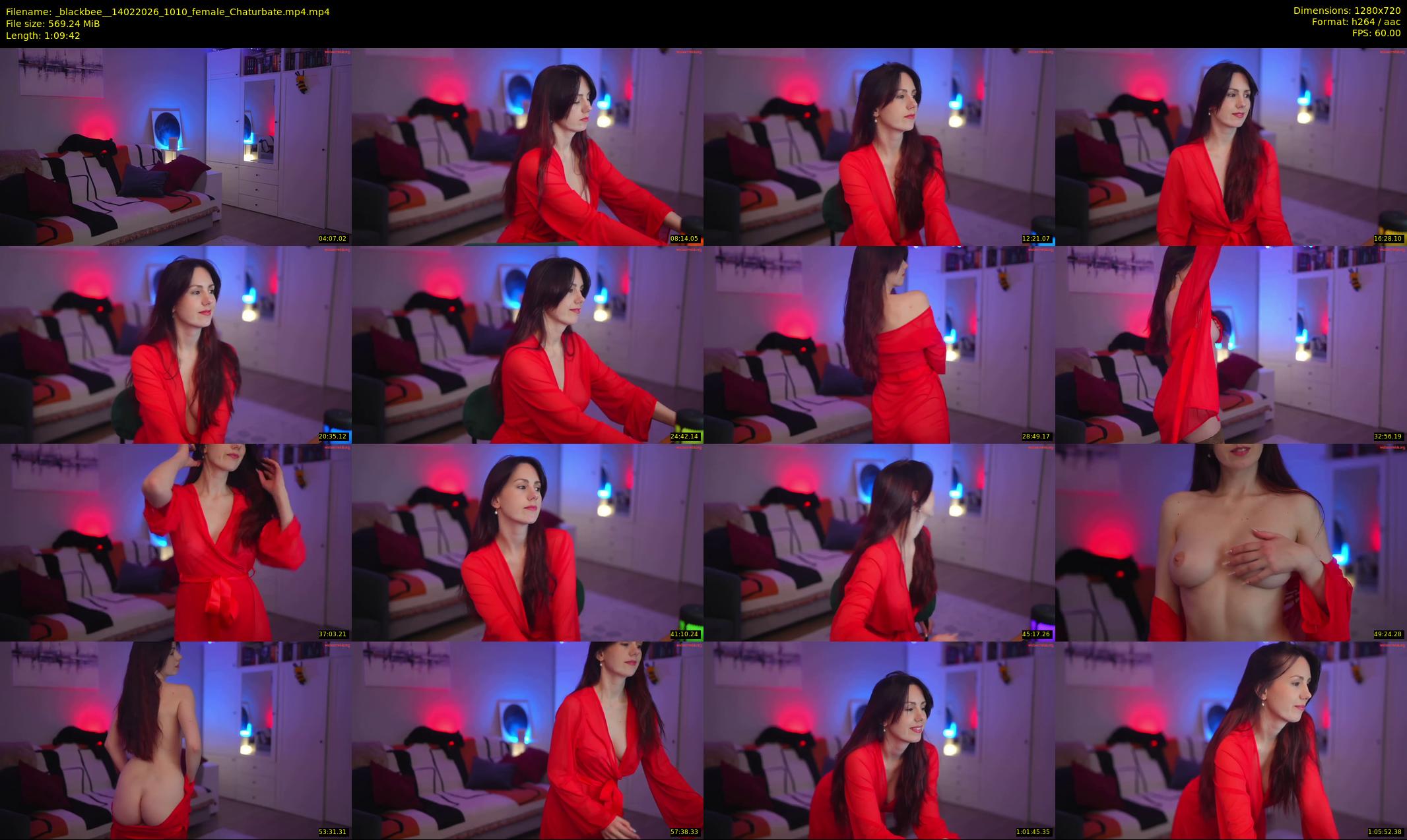 _blackbee_ — 70 minute Chaturbate female cam show recording, 720p, Feb 14, 2026