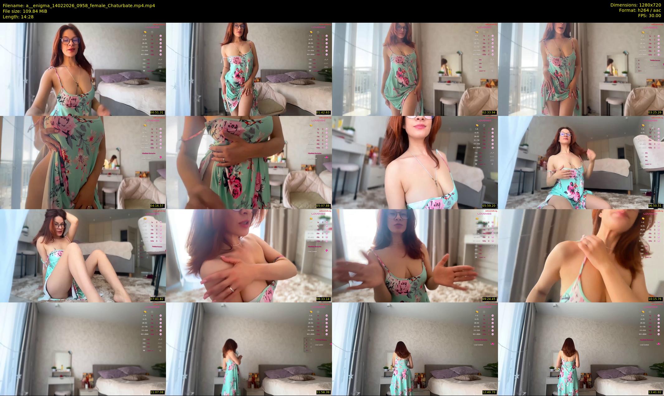a__enigma — 15 minute Chaturbate female cam show recording, 720p, Feb 14, 2026