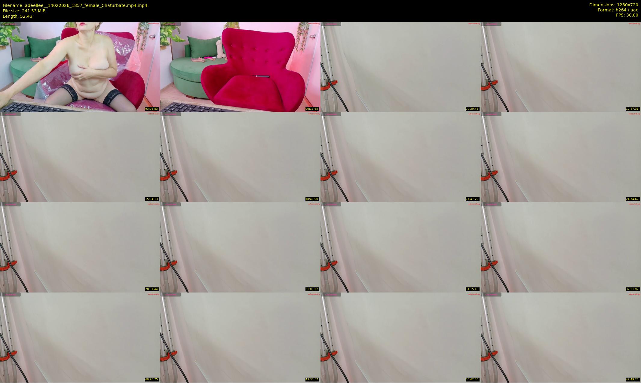 adeellee_ — 53 minute Chaturbate female cam show recording, 720p, Feb 14, 2026