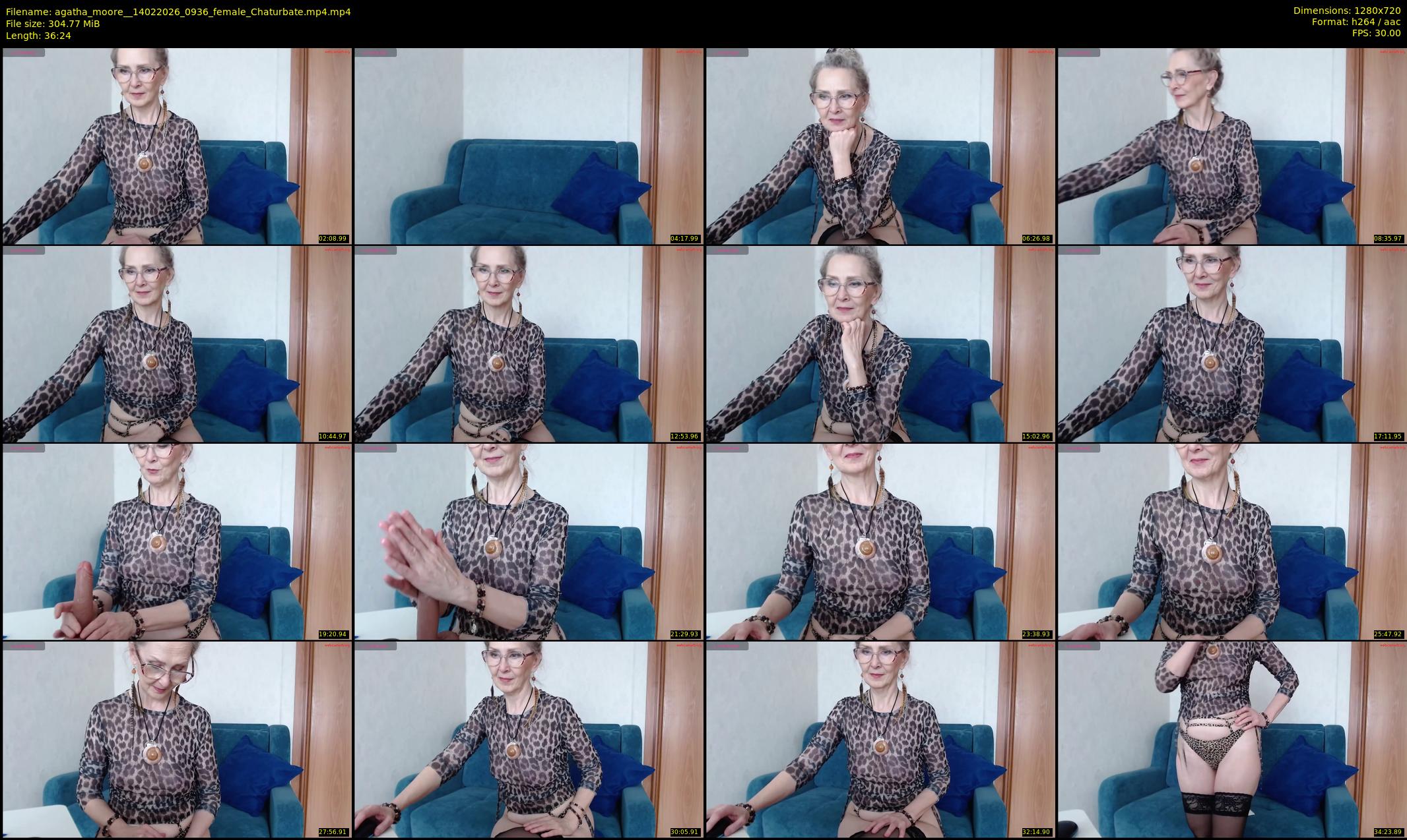 agatha_moore_ — 37 minute Chaturbate female cam show recording, 720p, Feb 14, 2026