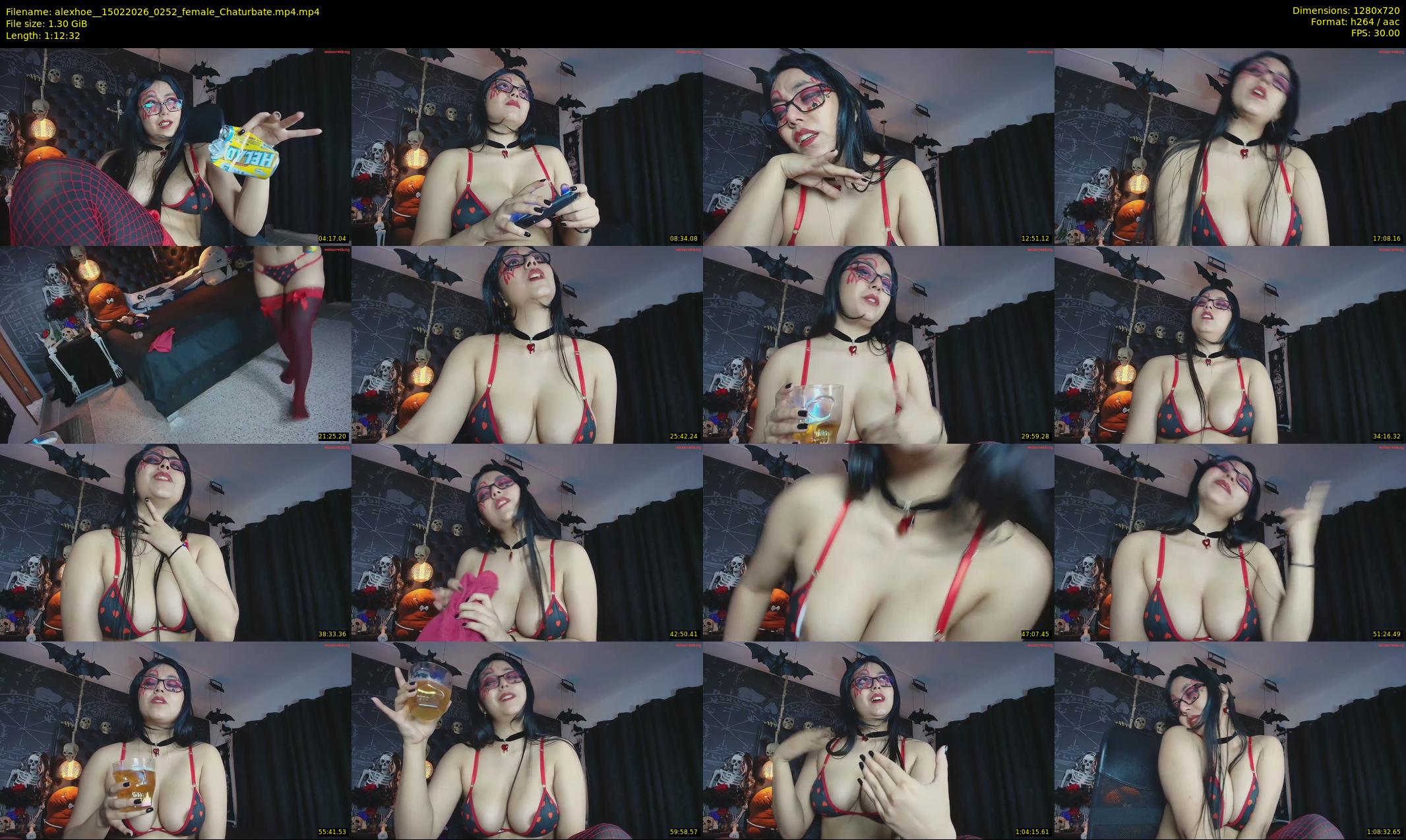 alexhoe_ — 73 minute Chaturbate female cam show recording, 720p, Feb 15, 2026