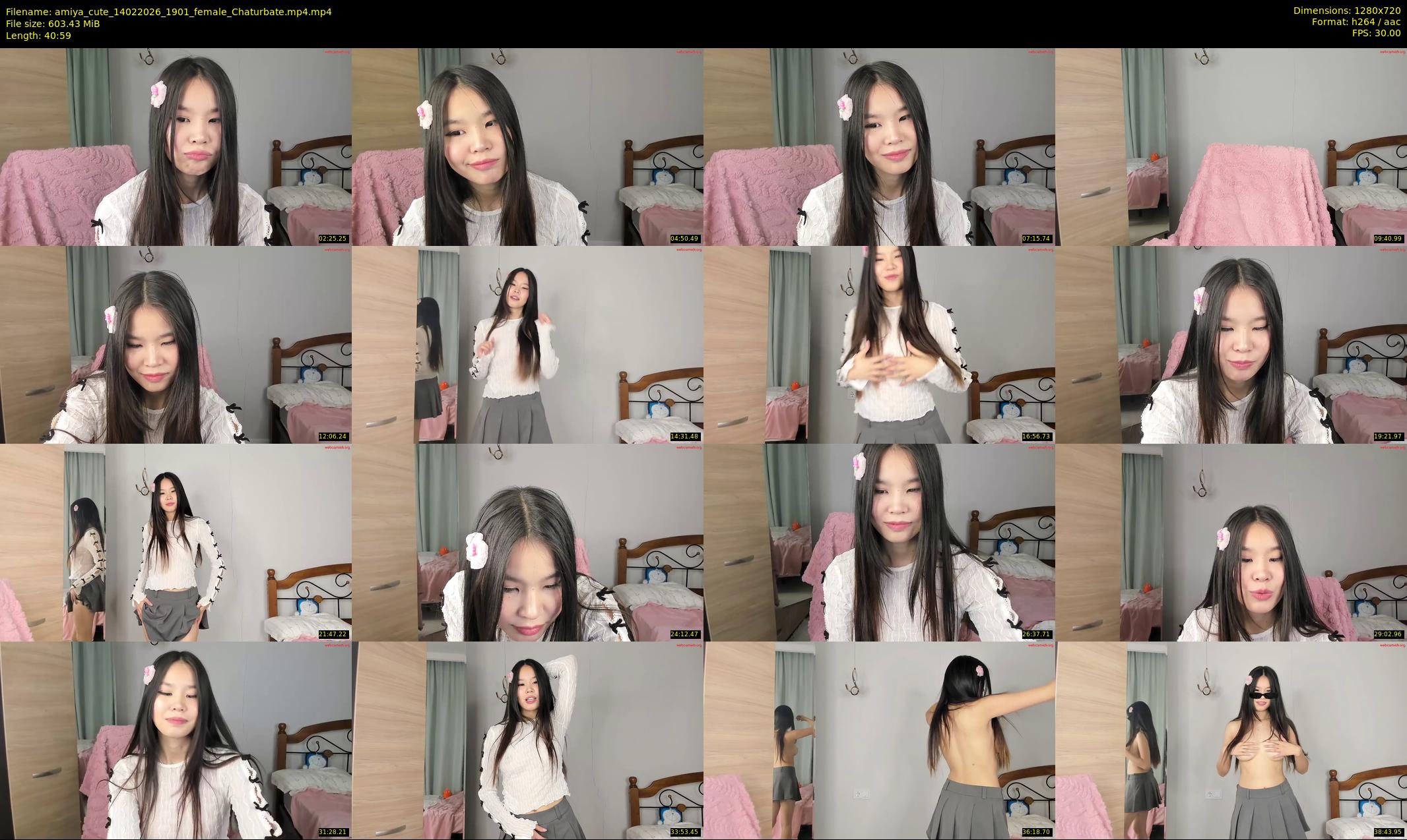 amiya_cute — 41 minute Chaturbate female cam show recording, 720p, Feb 14, 2026