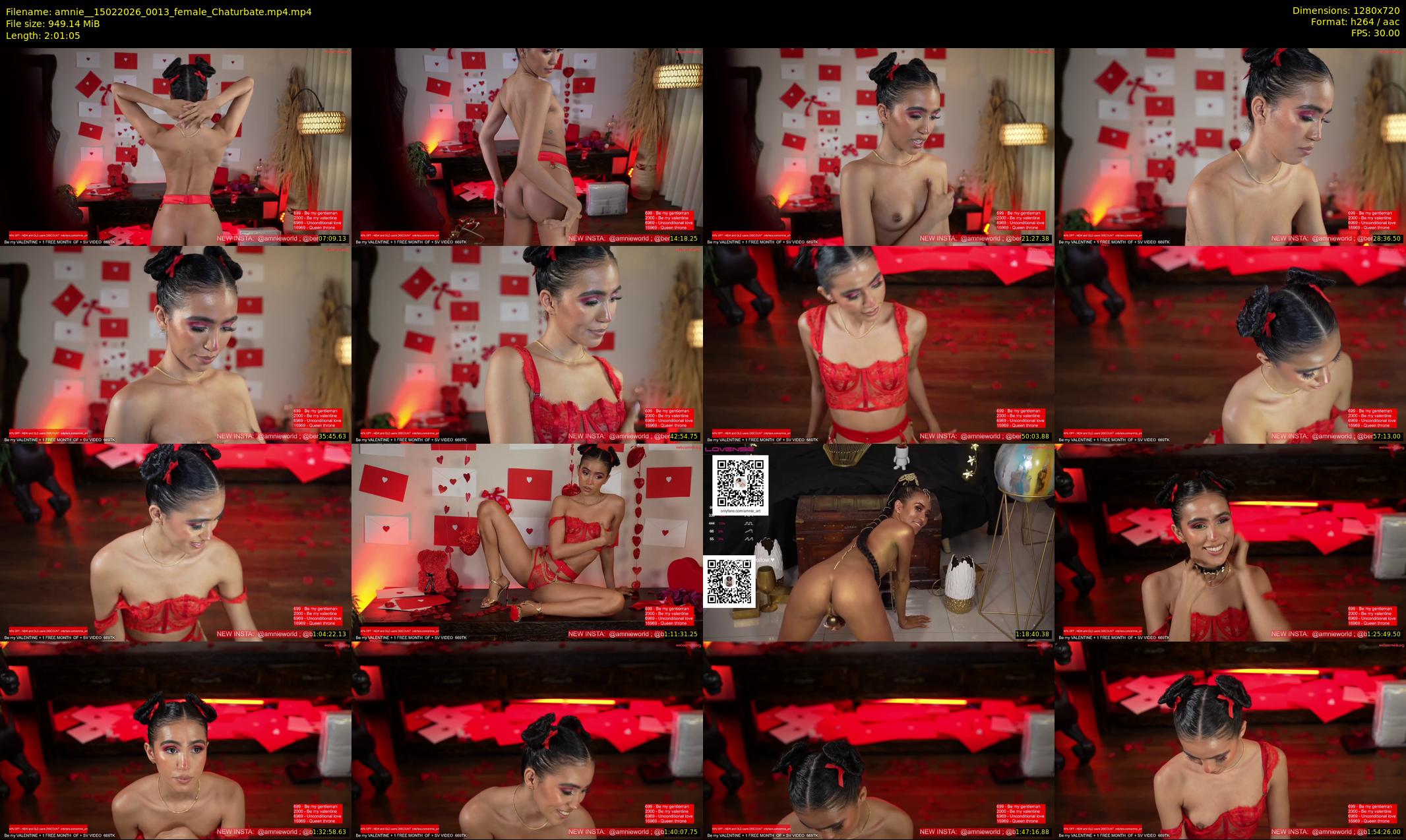 amnie_ — 122 minute Chaturbate female cam show recording, 720p, Feb 15, 2026