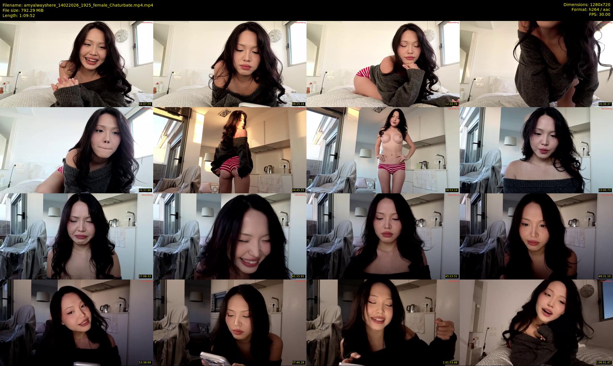 amyalwayshere — 70 minute Chaturbate female cam show recording, 720p, Feb 14, 2026