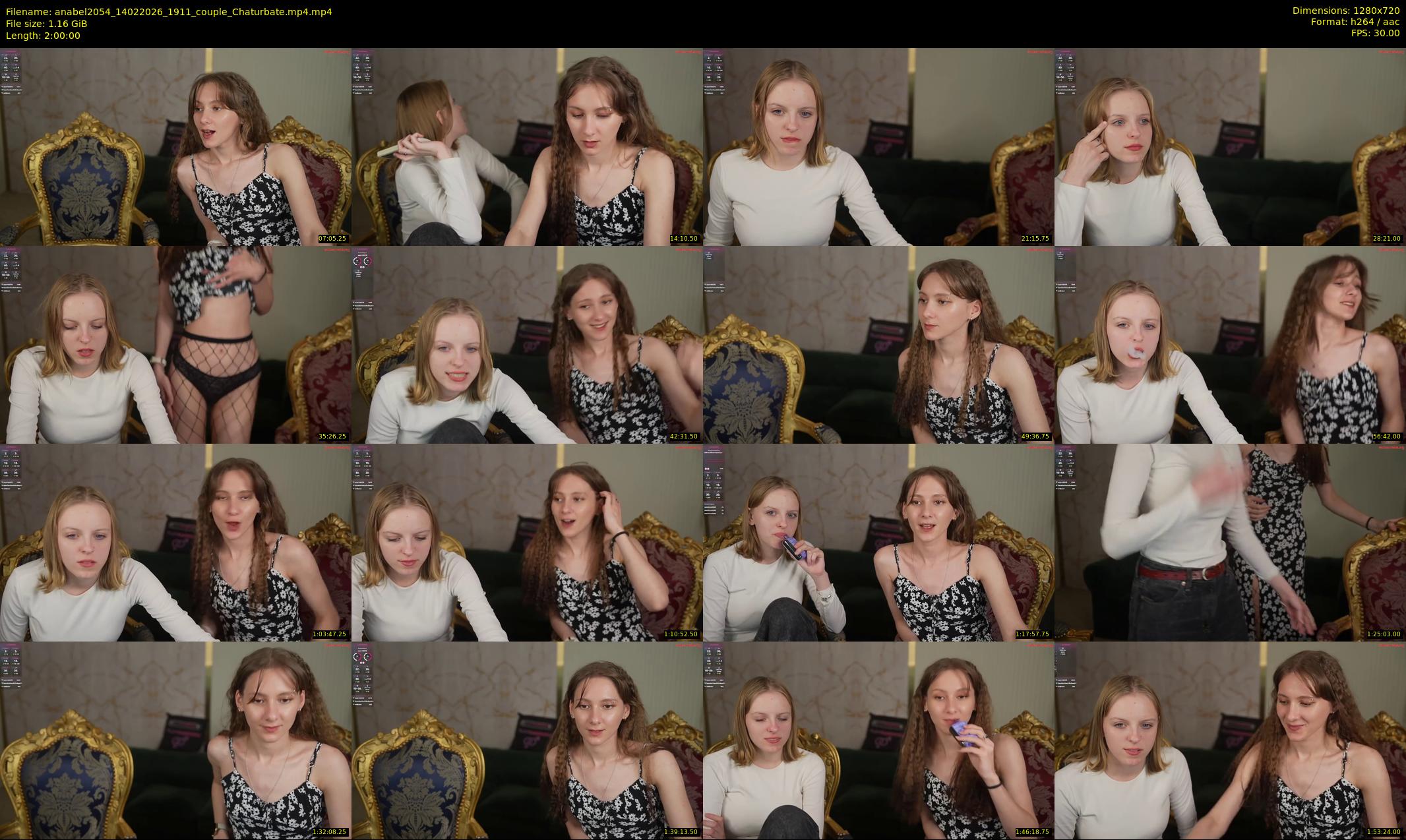 anabel2054 — 120 minute Chaturbate female cam show recording, 720p, Feb 14, 2026