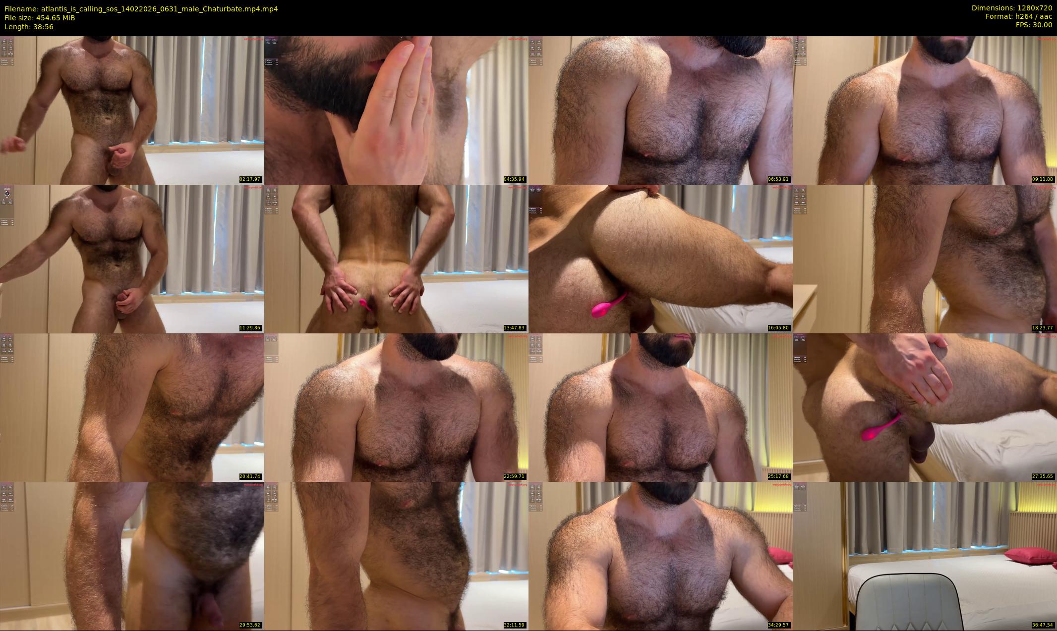 atlantis_is_calling_sos — 39 minute Chaturbate male cam show recording, 720p, Feb 14, 2026
