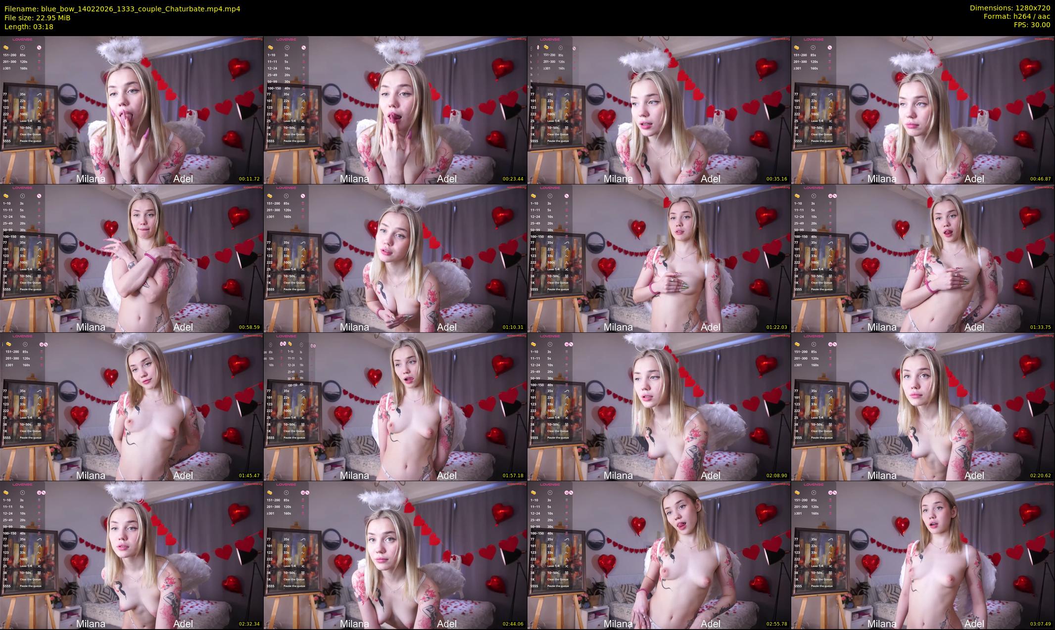 blue_bow — 4 minute Chaturbate female cam show recording, 720p, Feb 14, 2026