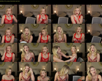 bright_diamonds_054 — 15 minute Chaturbate couple cam show recording, 720p, Feb 14, 2026