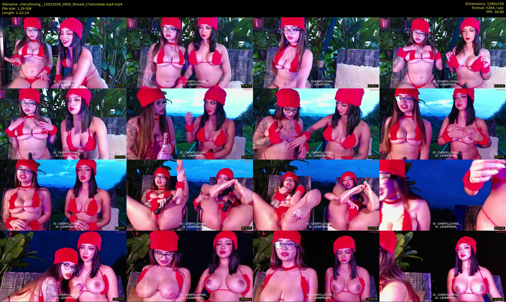 cherylloving_ — 83 minute Chaturbate female cam show recording, 720p, Feb 15, 2026