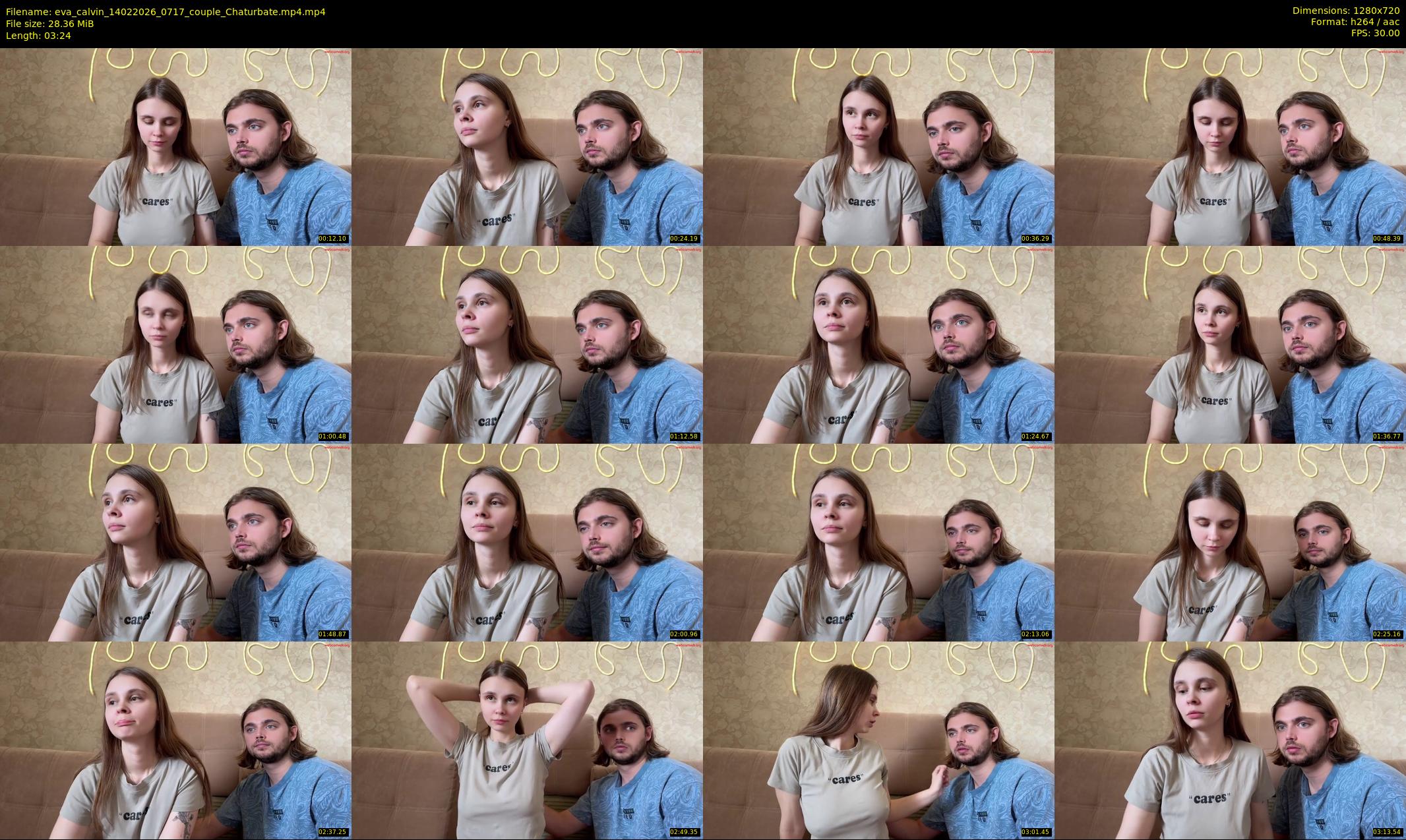 eva_calvin — 4 minute Chaturbate couple cam show recording, 720p, Feb 14, 2026