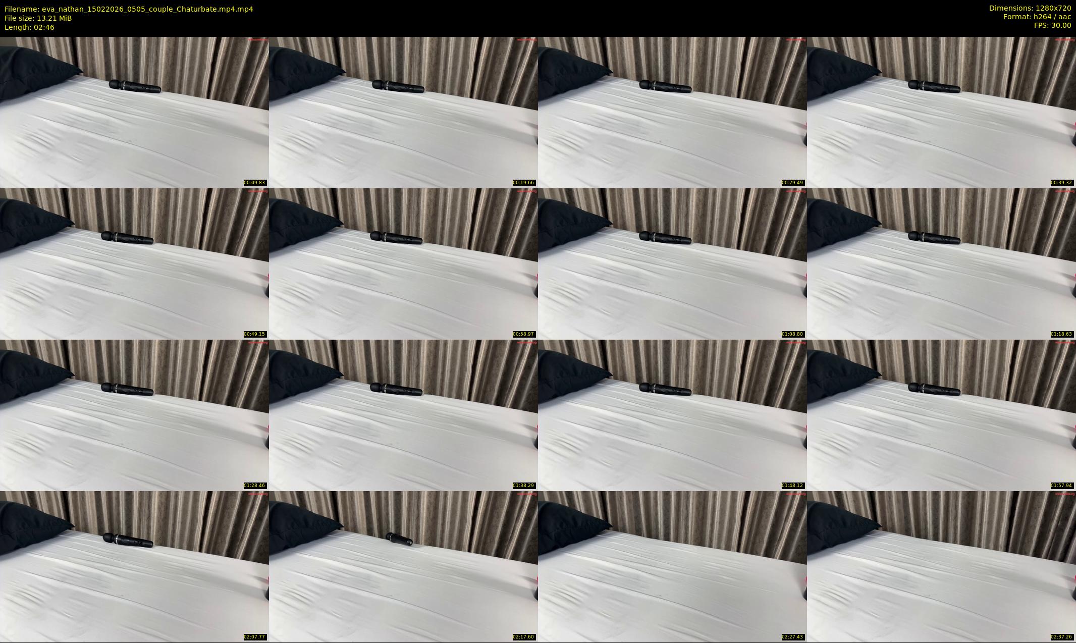 eva_nathan — 3 minute Chaturbate couple cam show recording, 720p, Feb 15, 2026