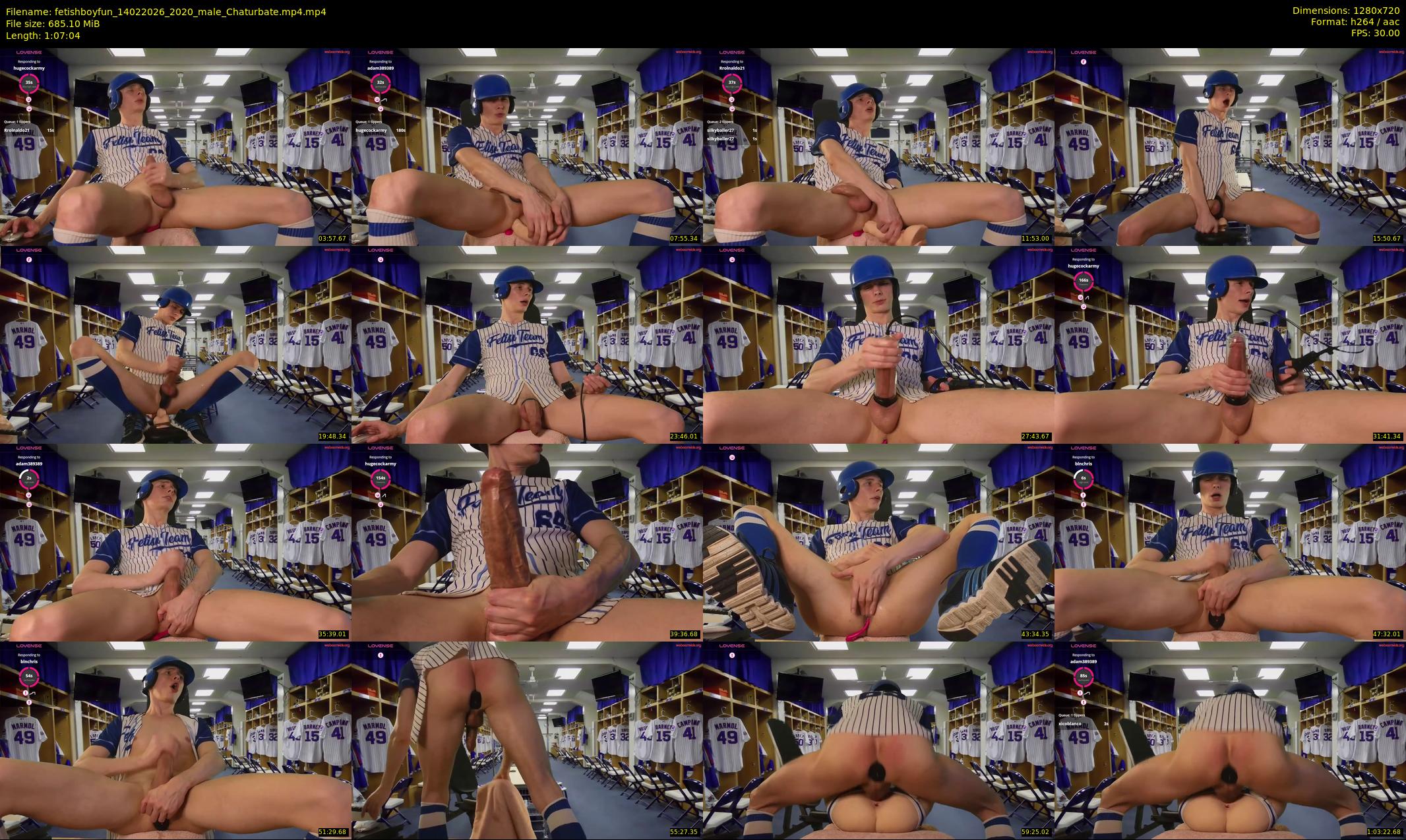 fetishboyfun — 68 minute Chaturbate male cam show recording, 720p, Feb 14, 2026