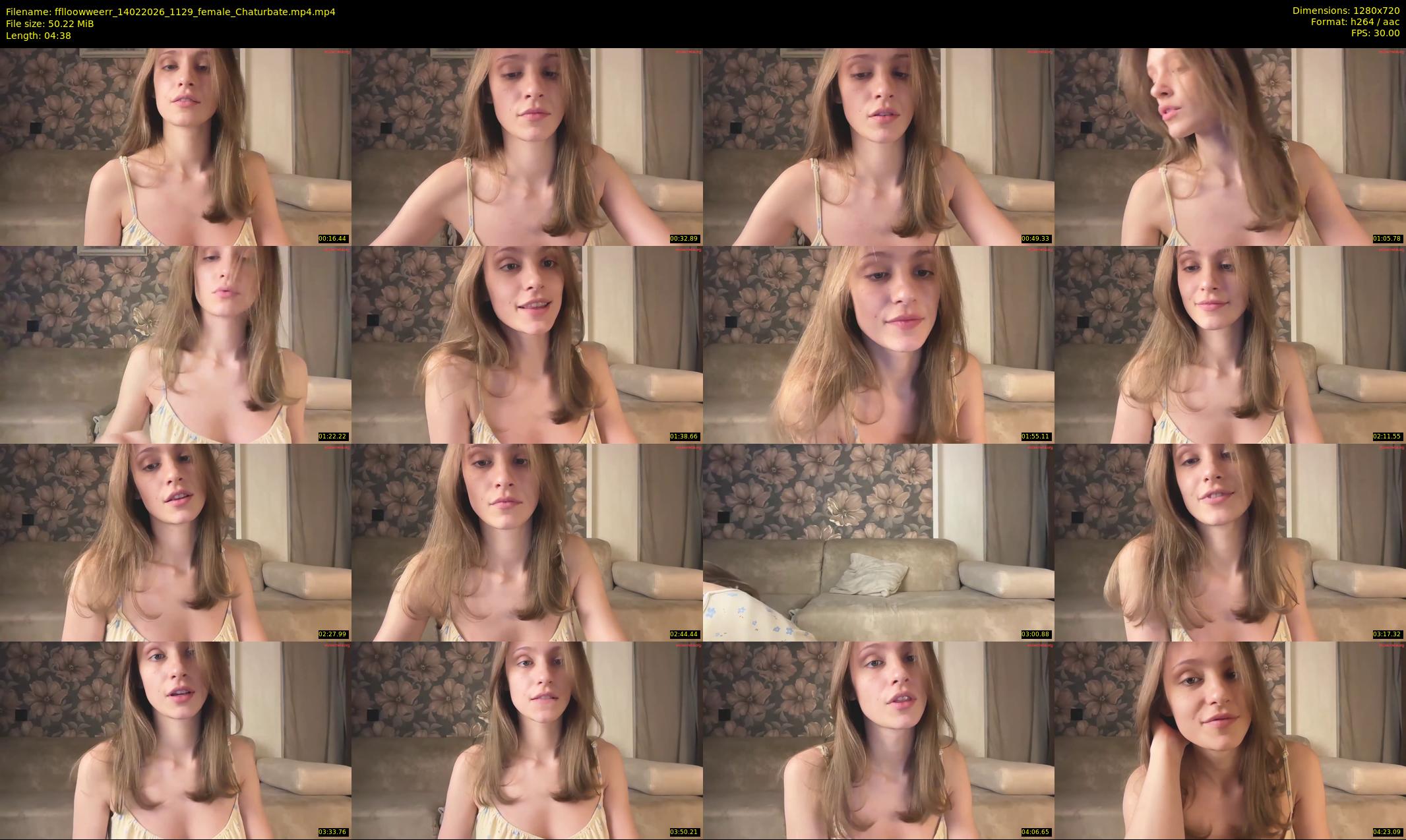 fflloowweerr — 5 minute Chaturbate couple cam show recording, 720p, Feb 14, 2026