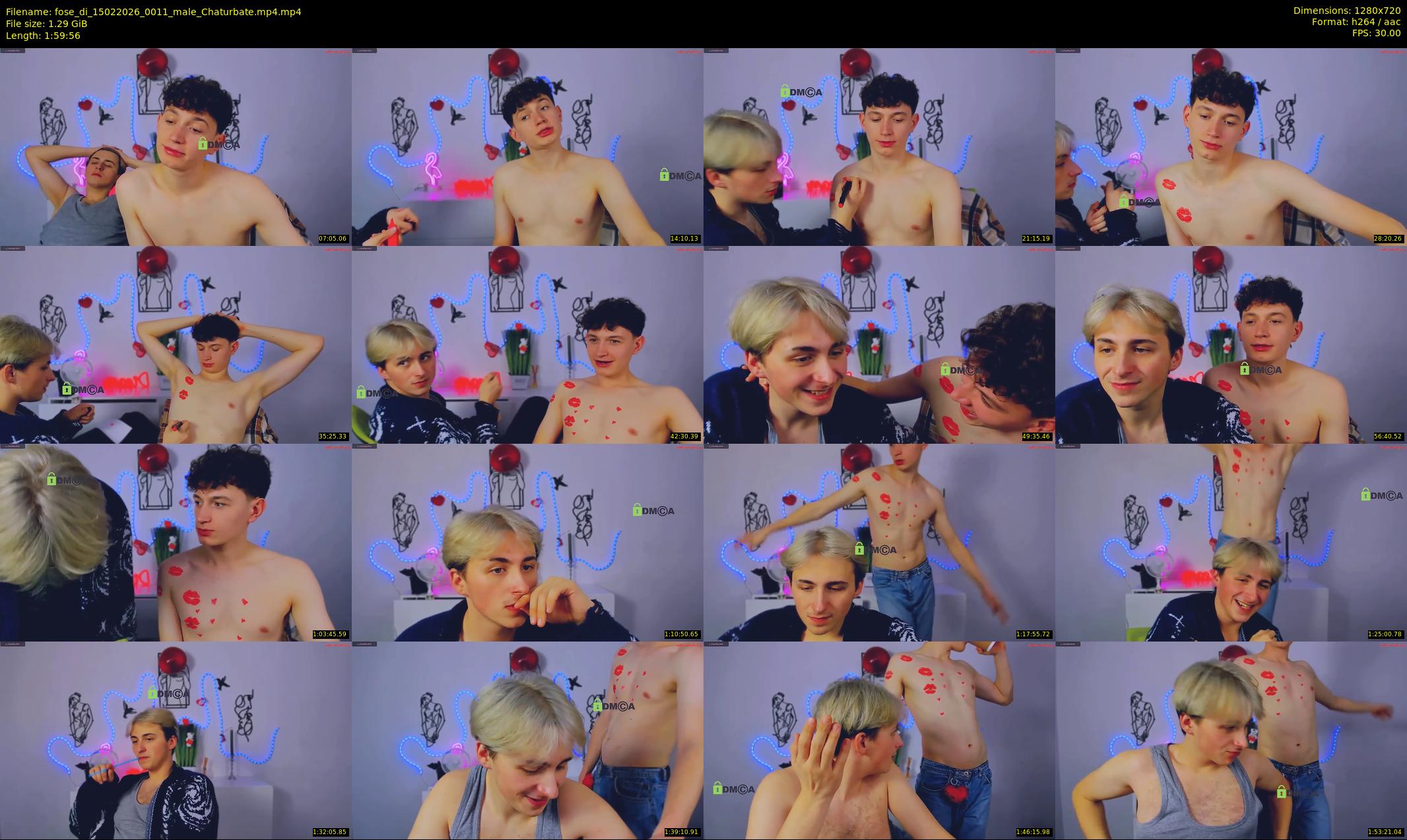 fose_di — 120 minute Chaturbate male cam show recording, 720p, Feb 15, 2026
