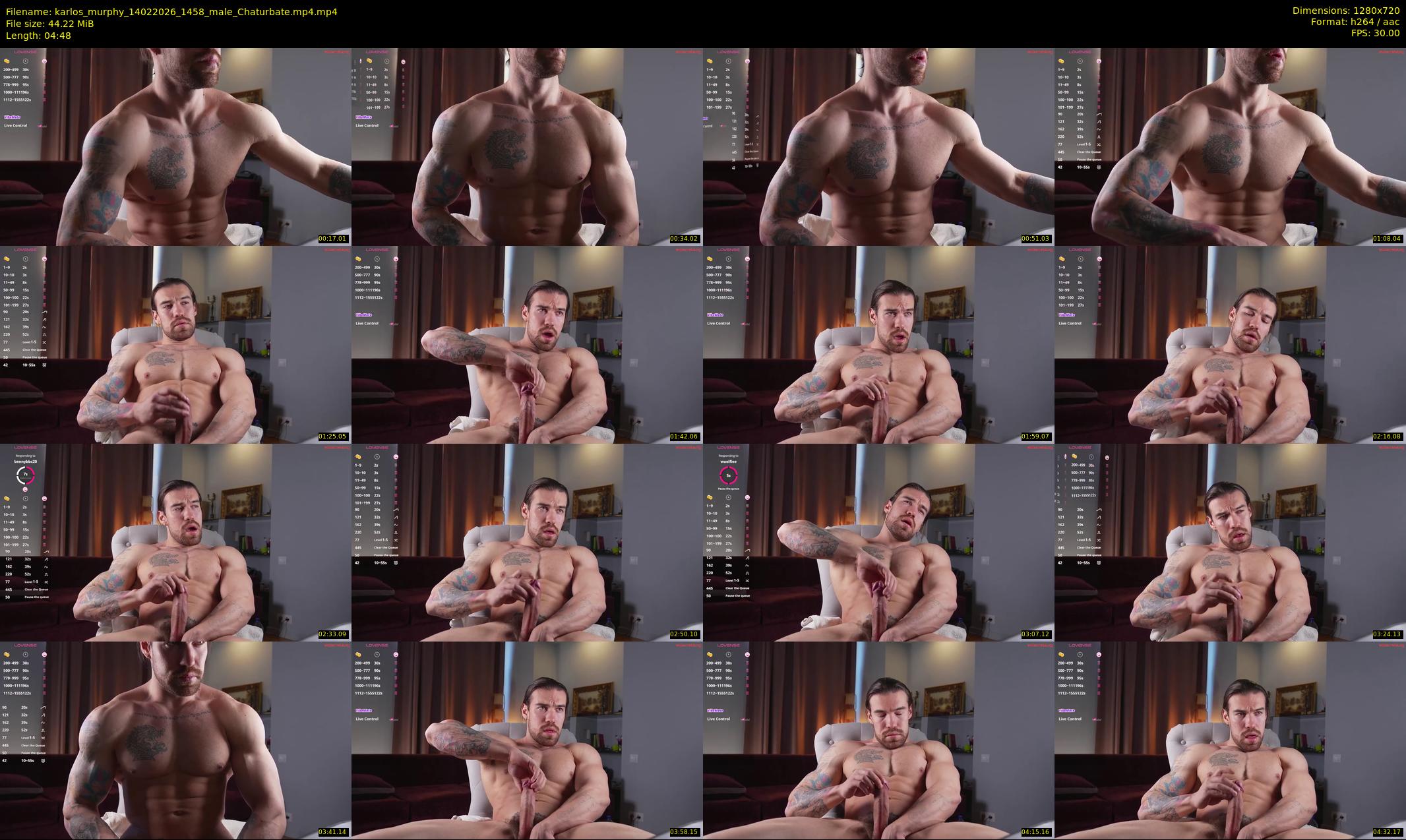 karlos_murphy — 5 minute Chaturbate male cam show recording, 720p, Feb 14, 2026
