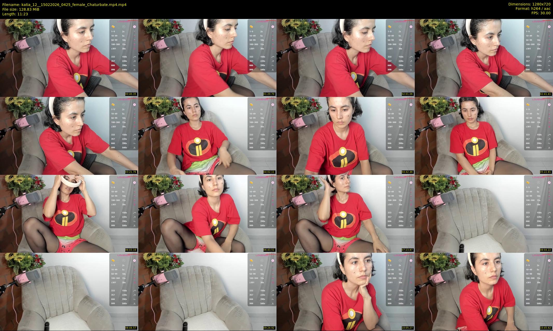 katia_12_ — 12 minute Chaturbate female cam show recording, 720p, Feb 15, 2026