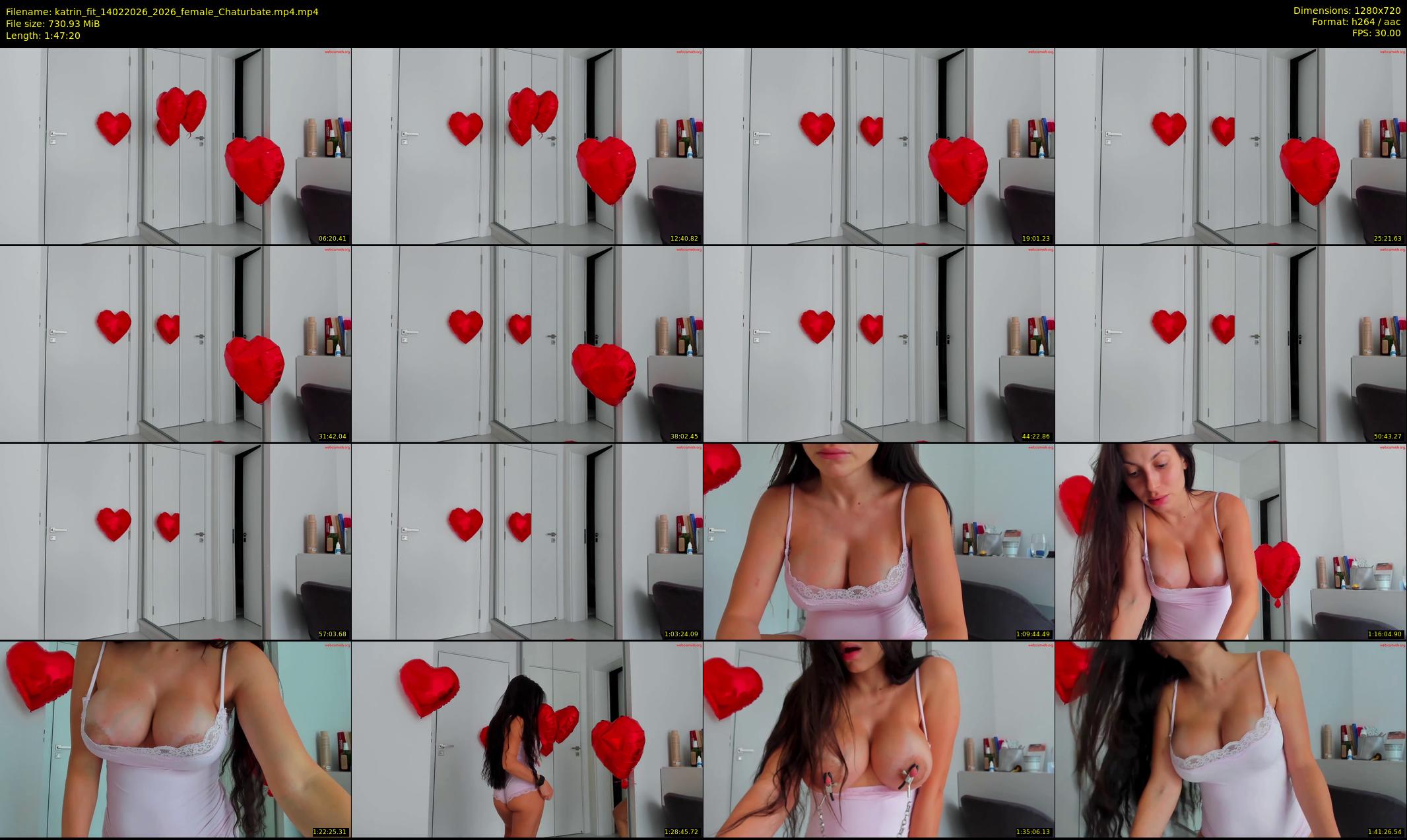 katrin_fit — 108 minute Chaturbate female cam show recording, 720p, Feb 14, 2026