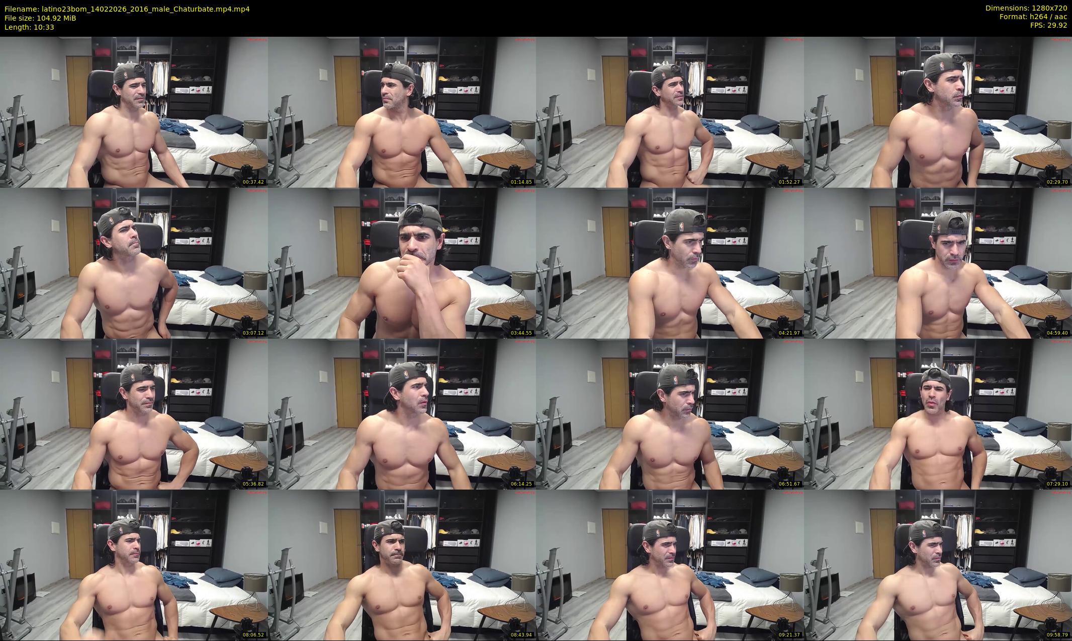 latino23bom — 11 minute Chaturbate male cam show recording, 720p, Feb 14, 2026