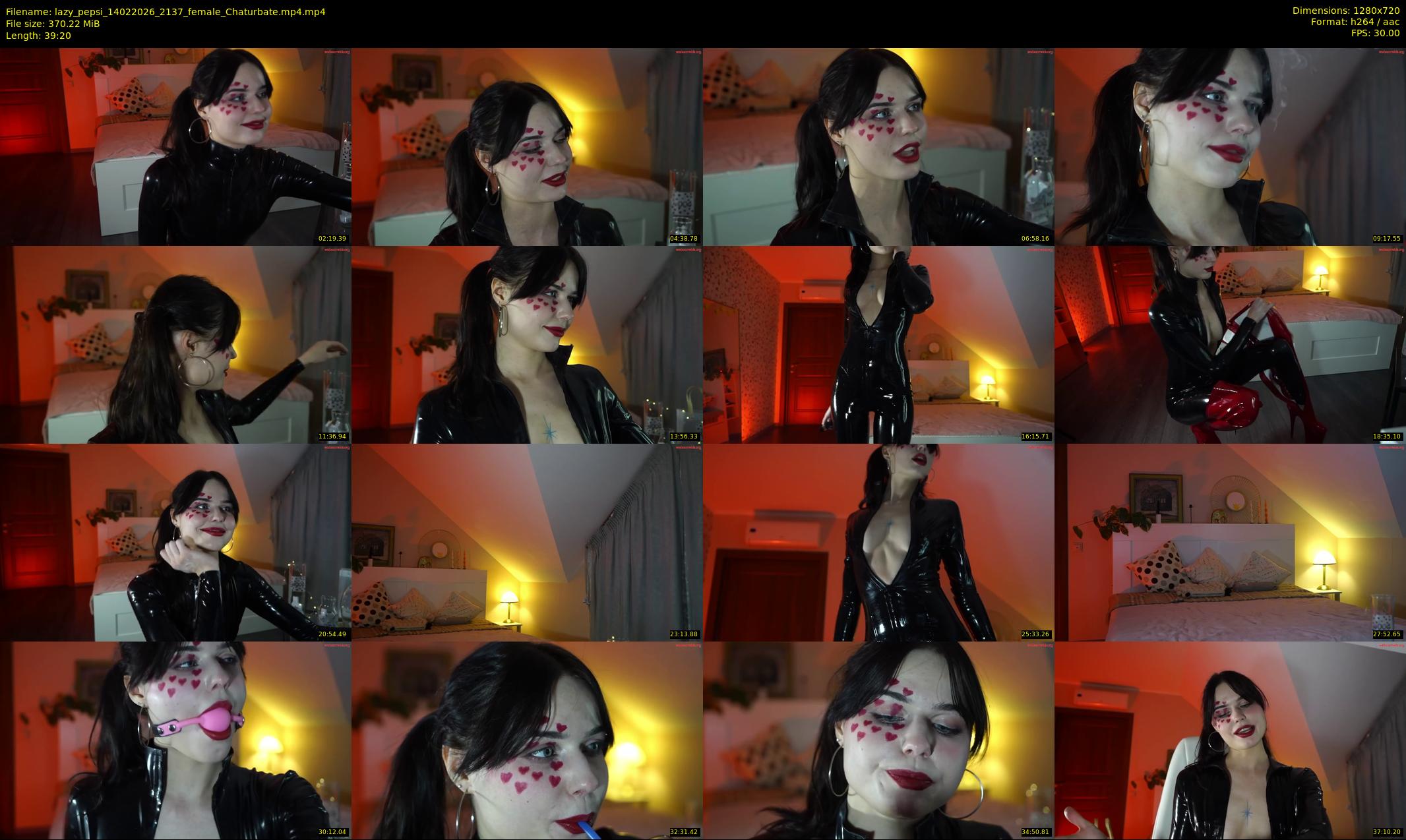 lazy_pepsi — 40 minute Chaturbate female cam show recording, 720p, Feb 14, 2026