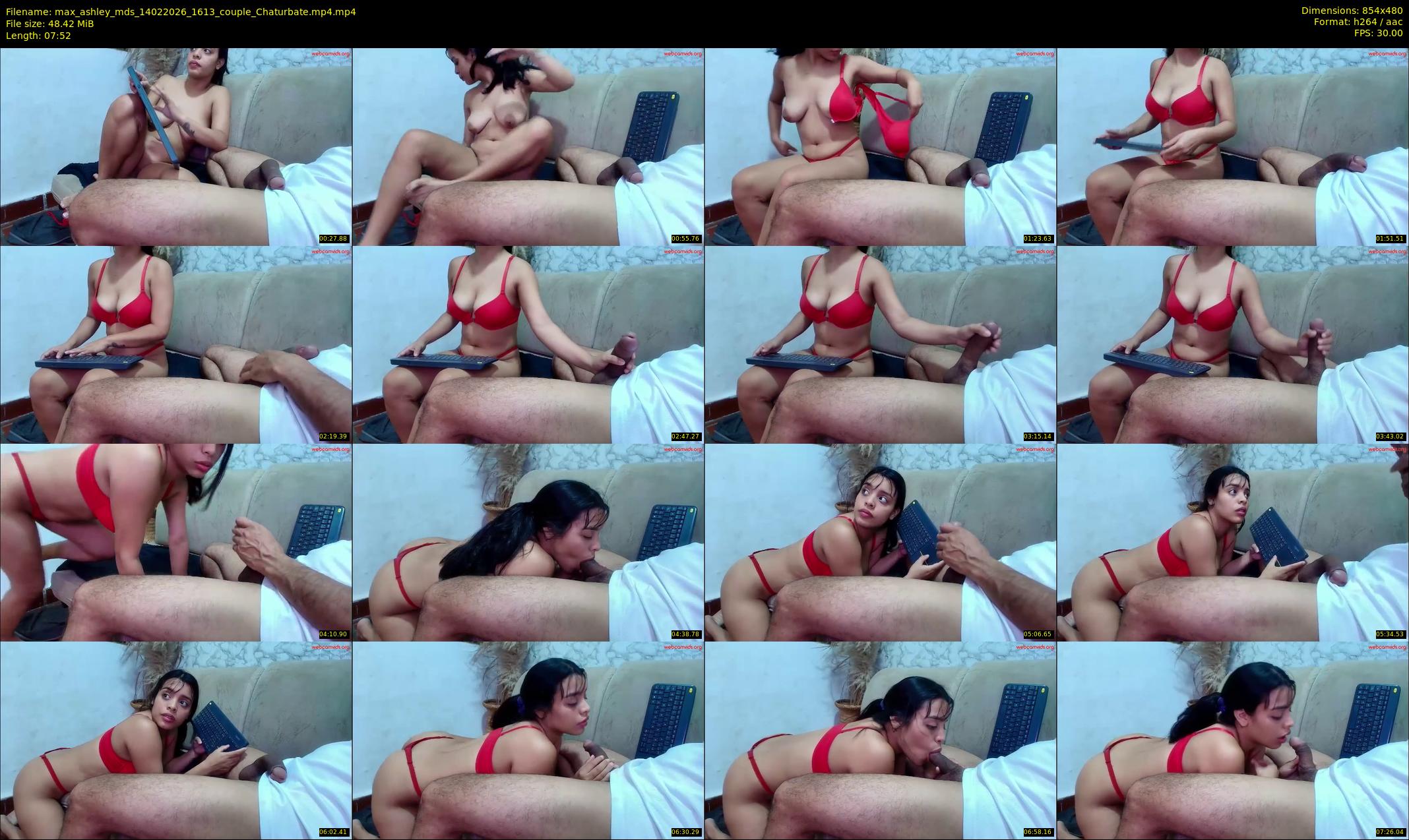 max_ashley_mds — 8 minute Chaturbate couple cam show recording, 480p, Feb 14, 2026