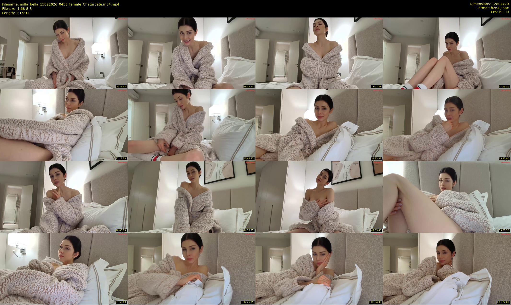 milla_bella — 76 minute Chaturbate female cam show recording, 720p, Feb 15, 2026
