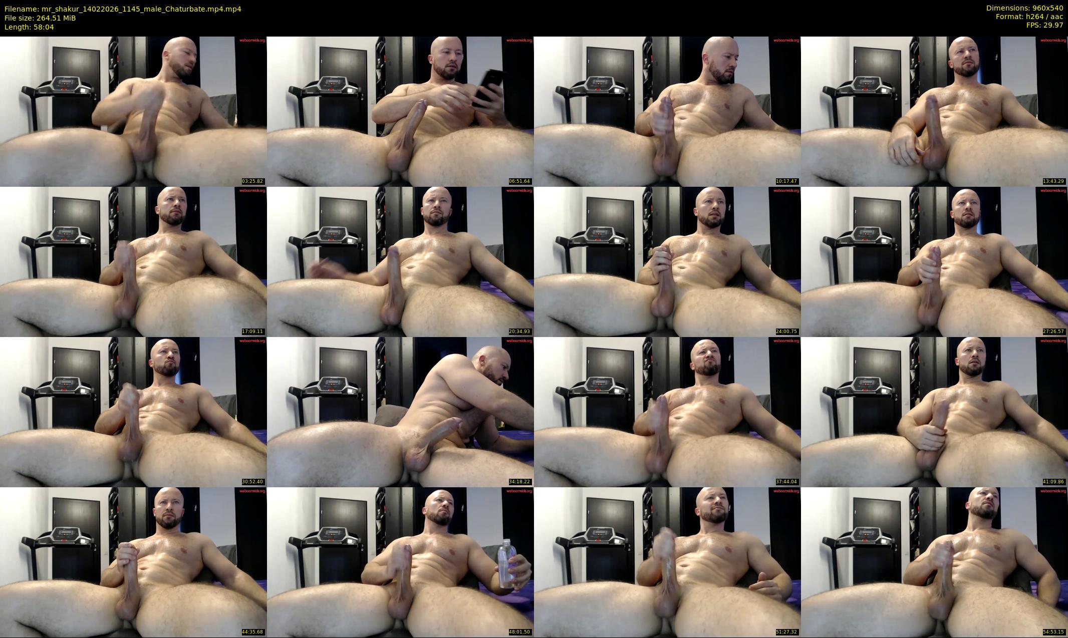 mr_shakur — 59 minute Chaturbate male cam show recording, 480p, Feb 14, 2026