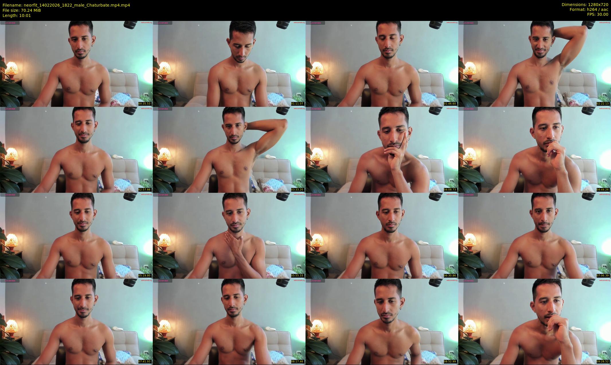 neorfit — 11 minute Chaturbate male cam show recording, 720p, Feb 14, 2026