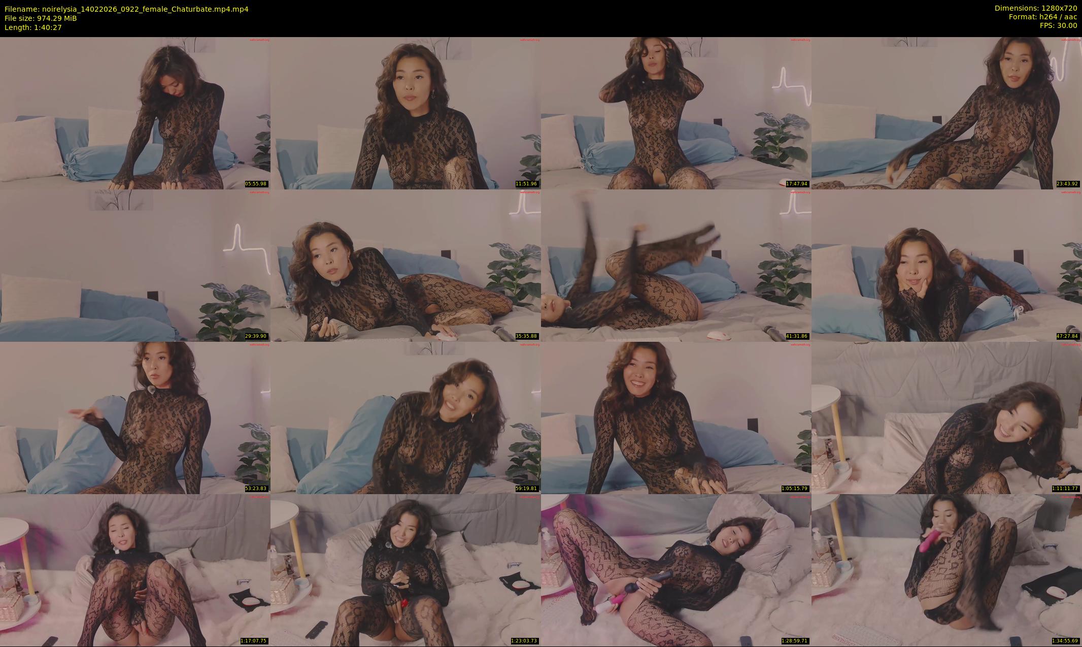 noirelysia — 101 minute Chaturbate female cam show recording, 720p, Feb 14, 2026