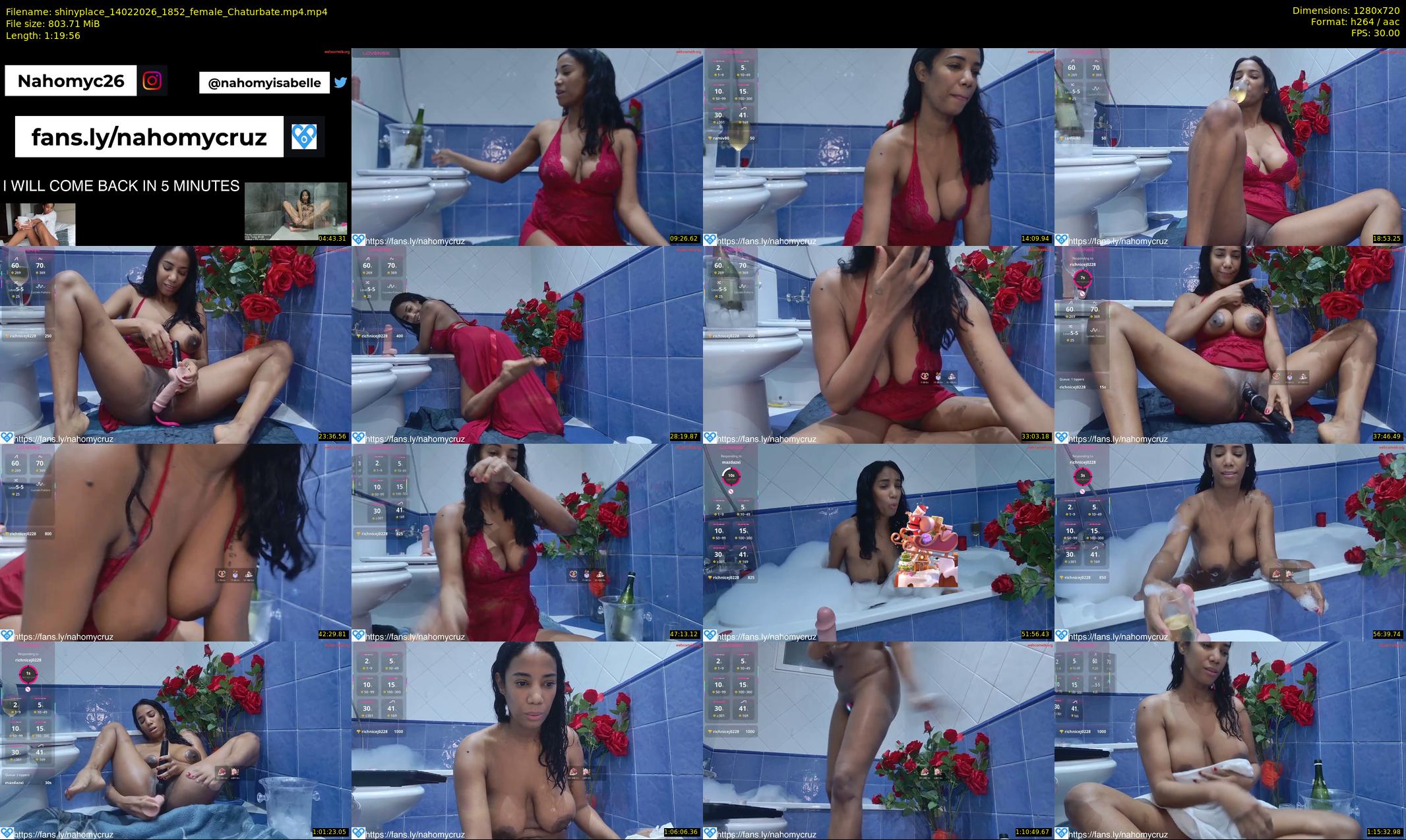 shinyplace — 80 minute Chaturbate couple cam show recording, 720p, Feb 14, 2026