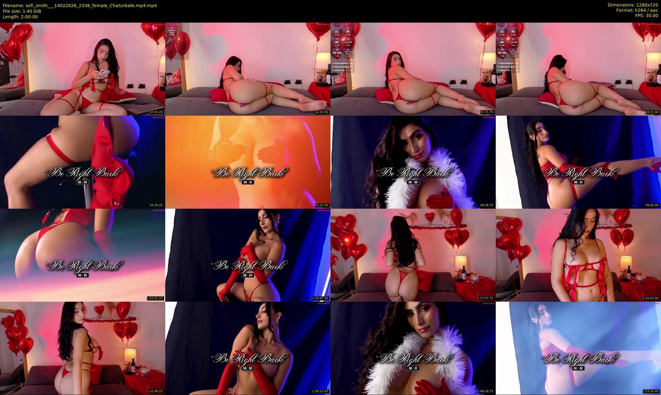 sofi_smith__ — 120 minute Chaturbate female cam show recording, 720p, Feb 14, 2026