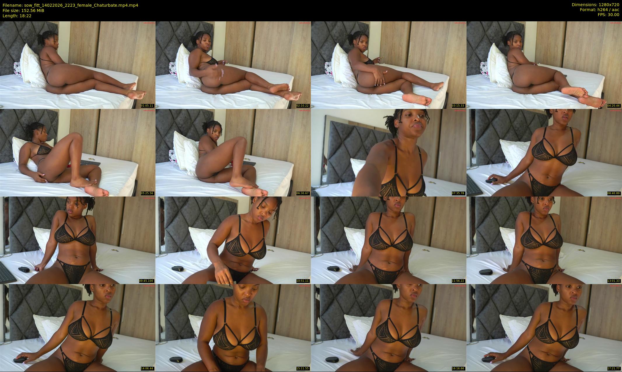 sow_fitt — 19 minute Chaturbate female cam show recording, 720p, Feb 14, 2026