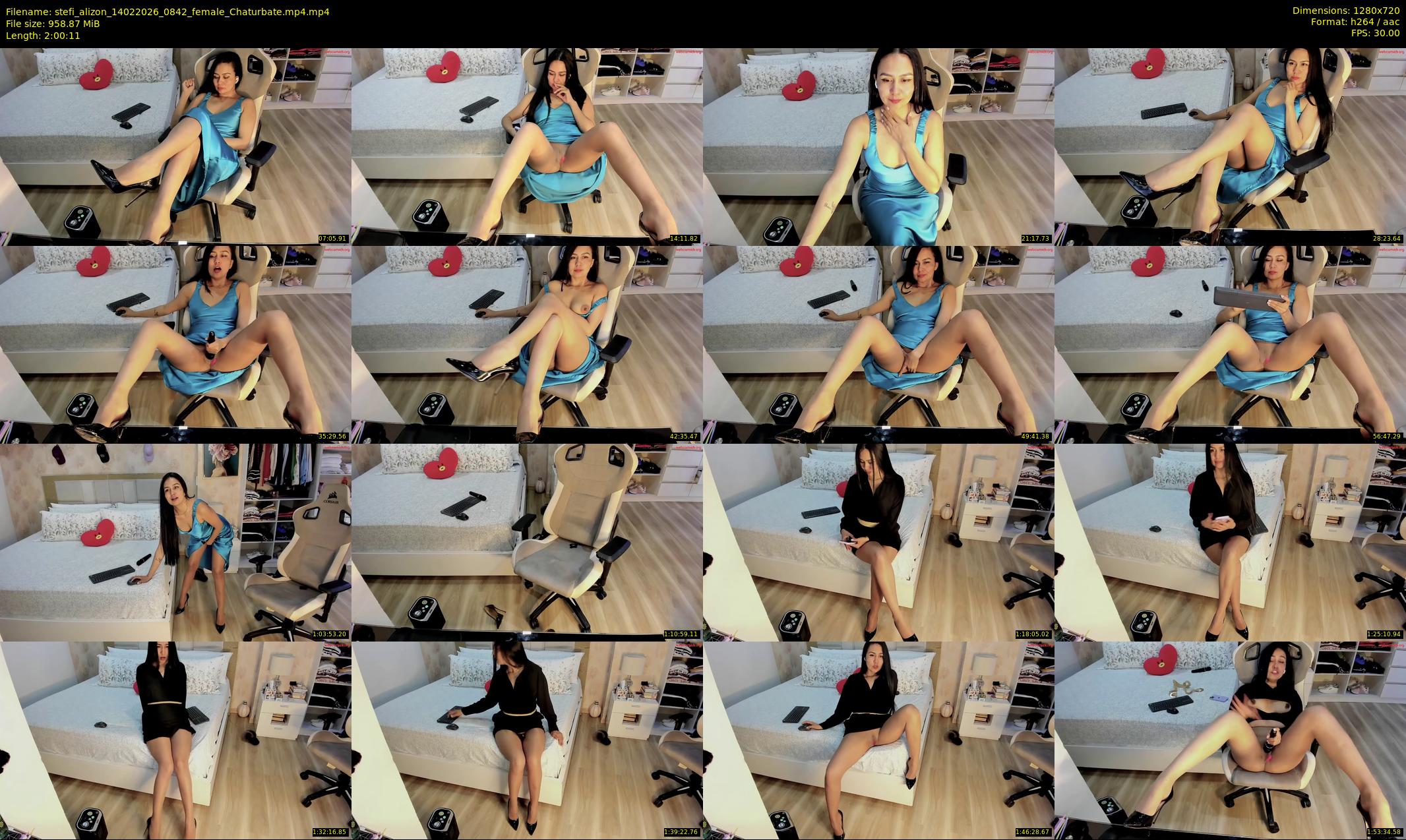 stefi_alizon — 121 minute Chaturbate female cam show recording, 720p, Feb 14, 2026