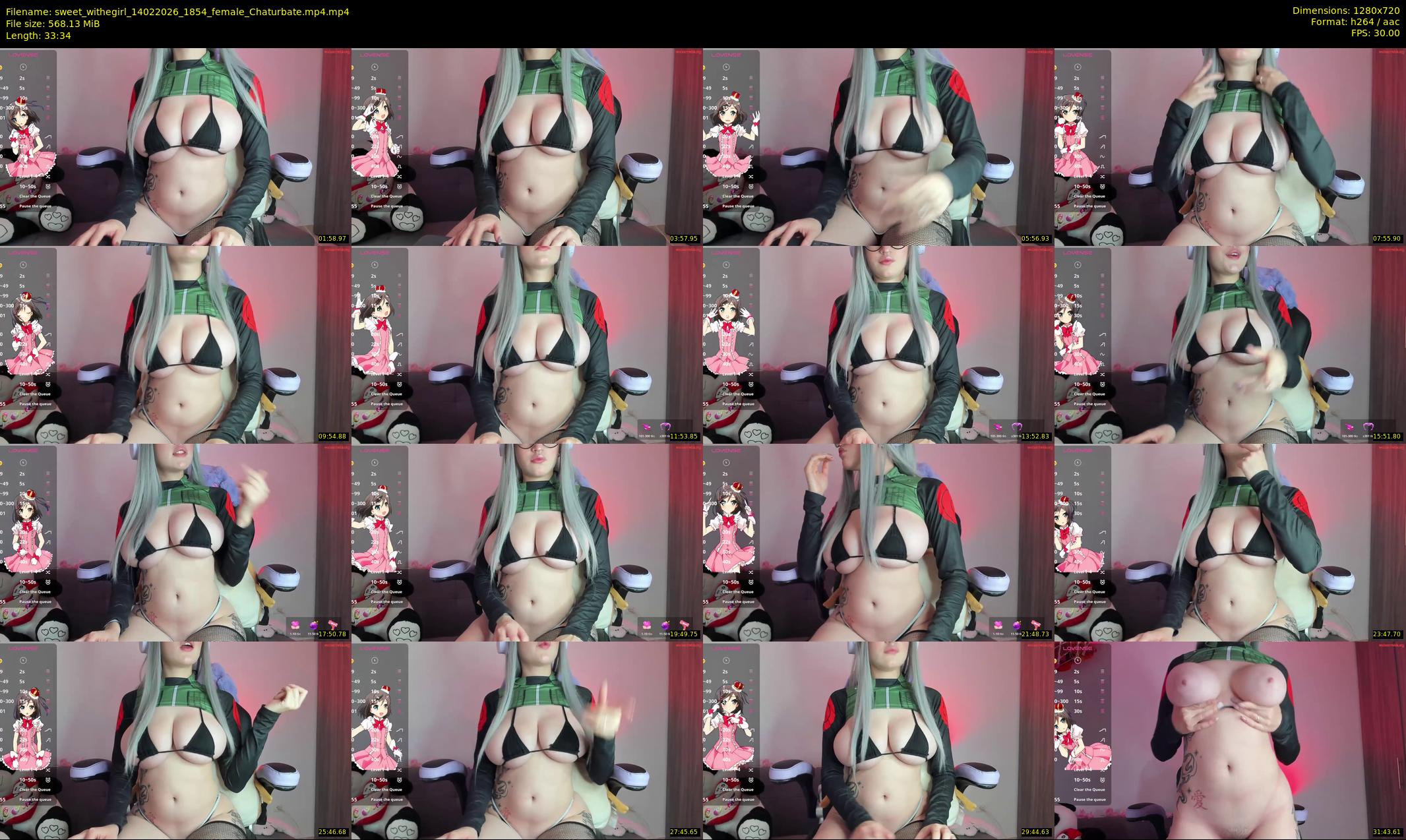 sweet_withegirl — 34 minute Chaturbate female cam show recording, 720p, Feb 14, 2026