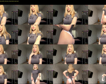 tashinadoncaster — 38 minute Chaturbate female cam show recording, 720p, Feb 14, 2026
