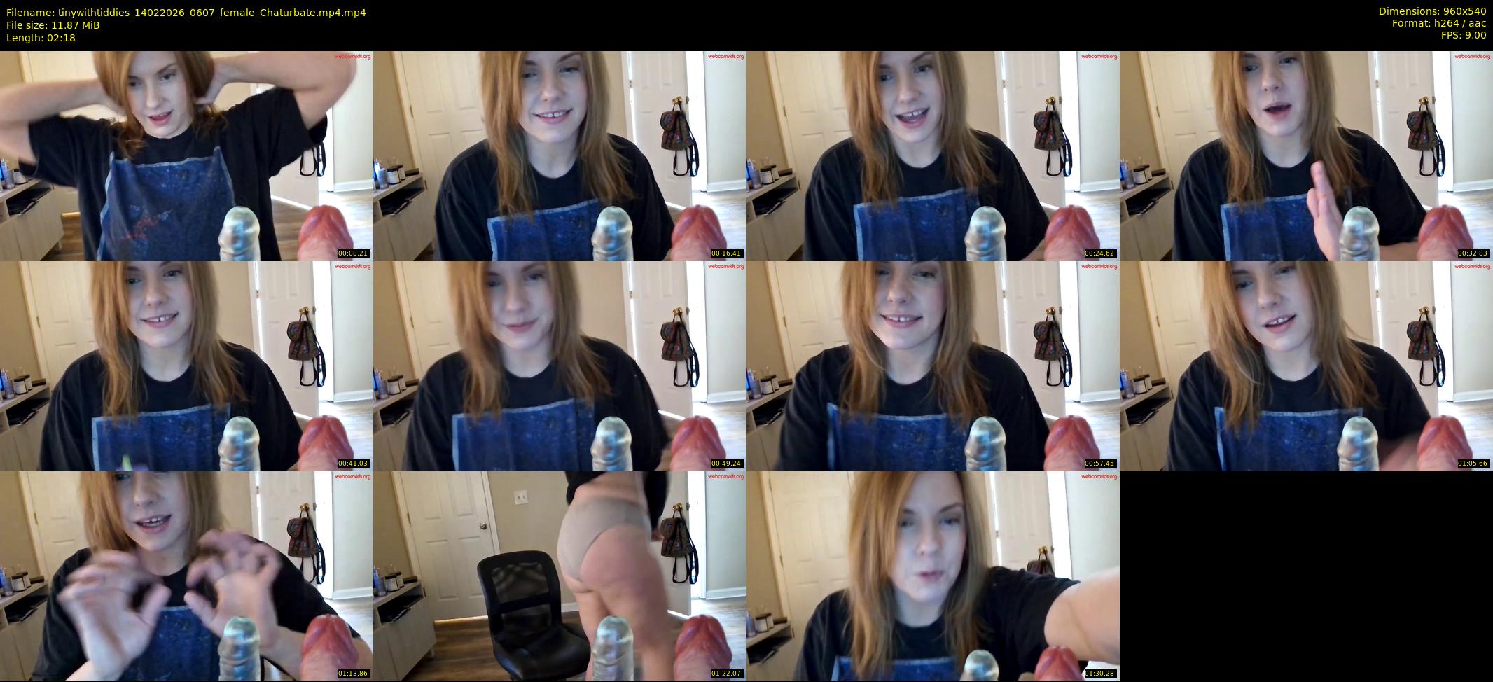 tinywithtiddies — 3 minute Chaturbate female cam show recording, 480p, Feb 14, 2026
