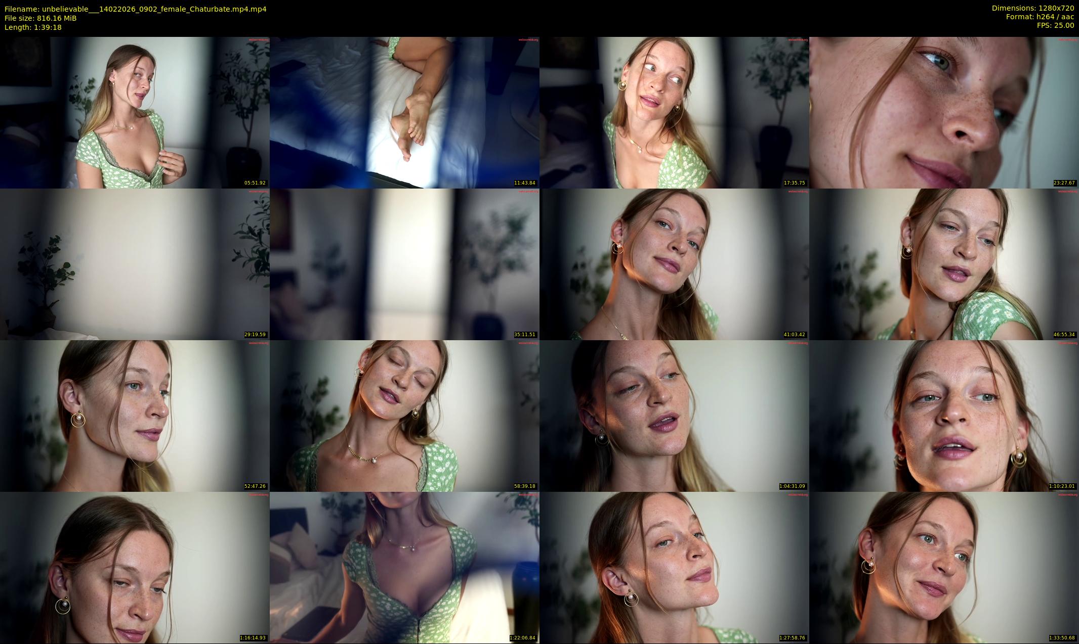 unbelievable__ — 100 minute Chaturbate female cam show recording, 720p, Feb 14, 2026