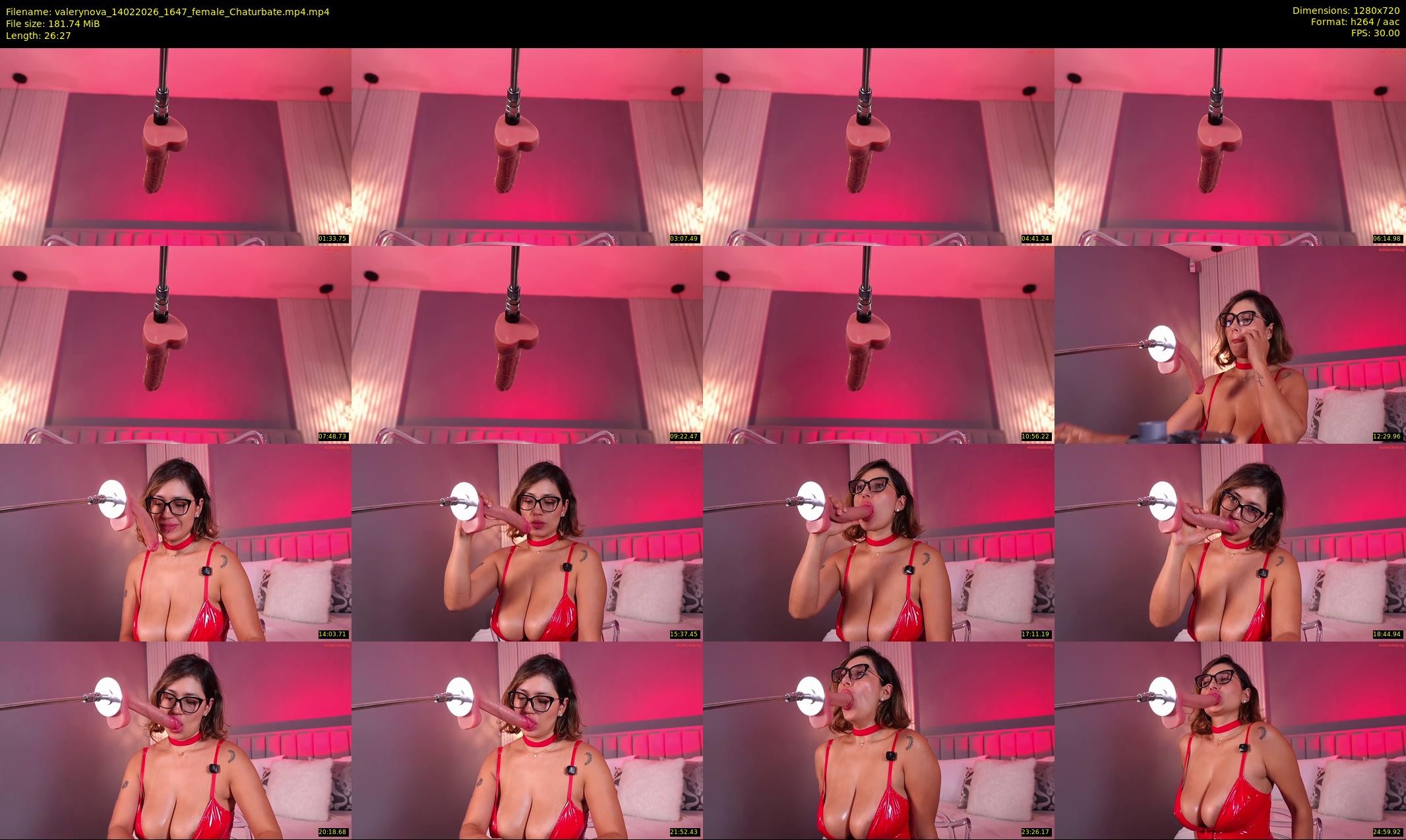 valerynova — 27 minute Chaturbate female cam show recording, 720p, Feb 14, 2026
