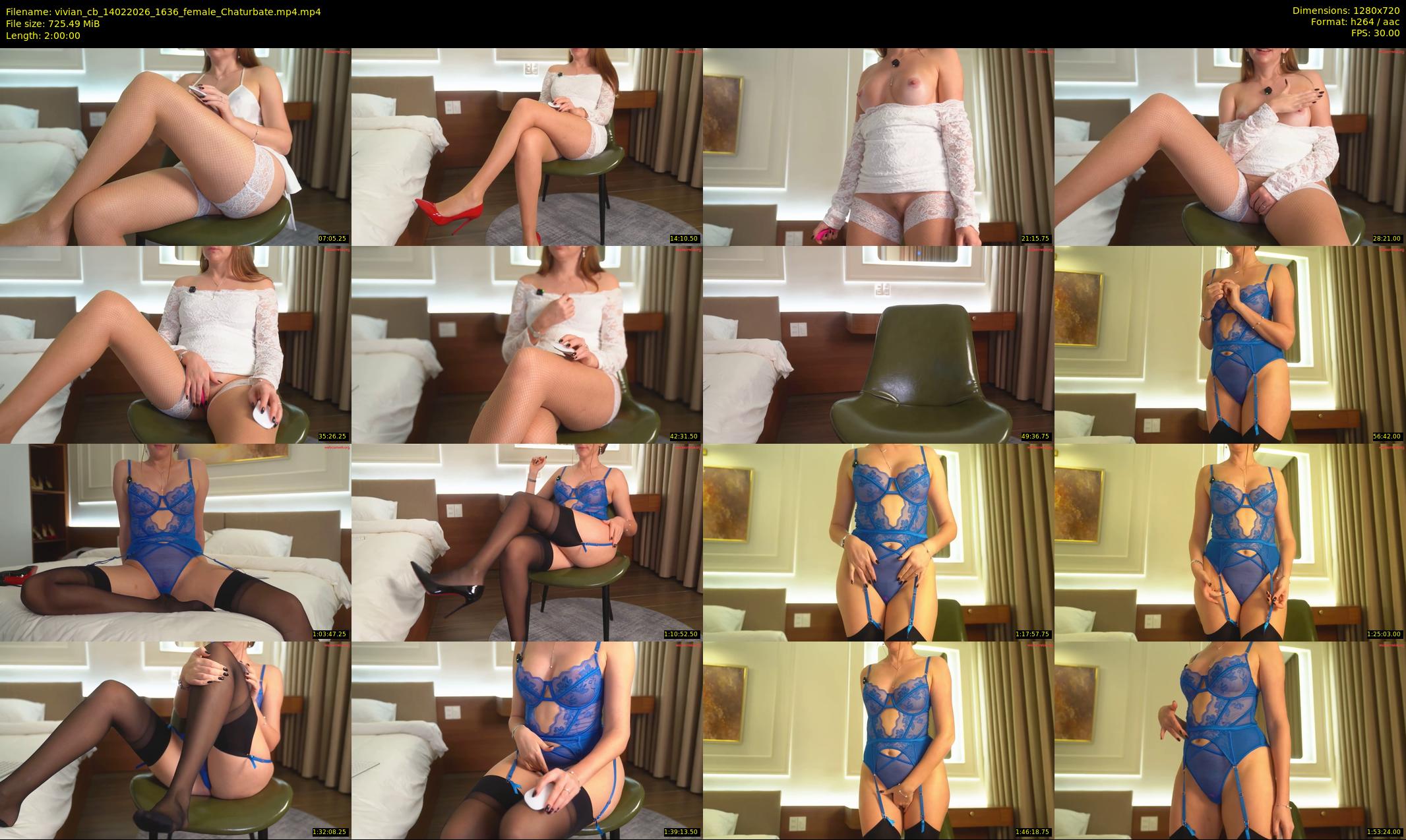 vivian_cb — 120 minute Chaturbate female cam show recording, 720p, Feb 14, 2026
