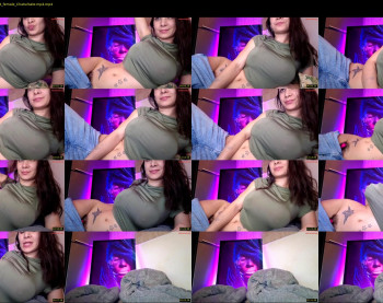zzarraaa — 35 minute Chaturbate female cam show recording, 480p, Feb 15, 2026