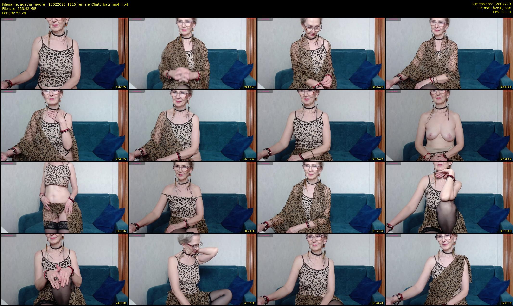 agatha_moore_ — 59 minute Chaturbate female cam show recording, 720p, Feb 15, 2026