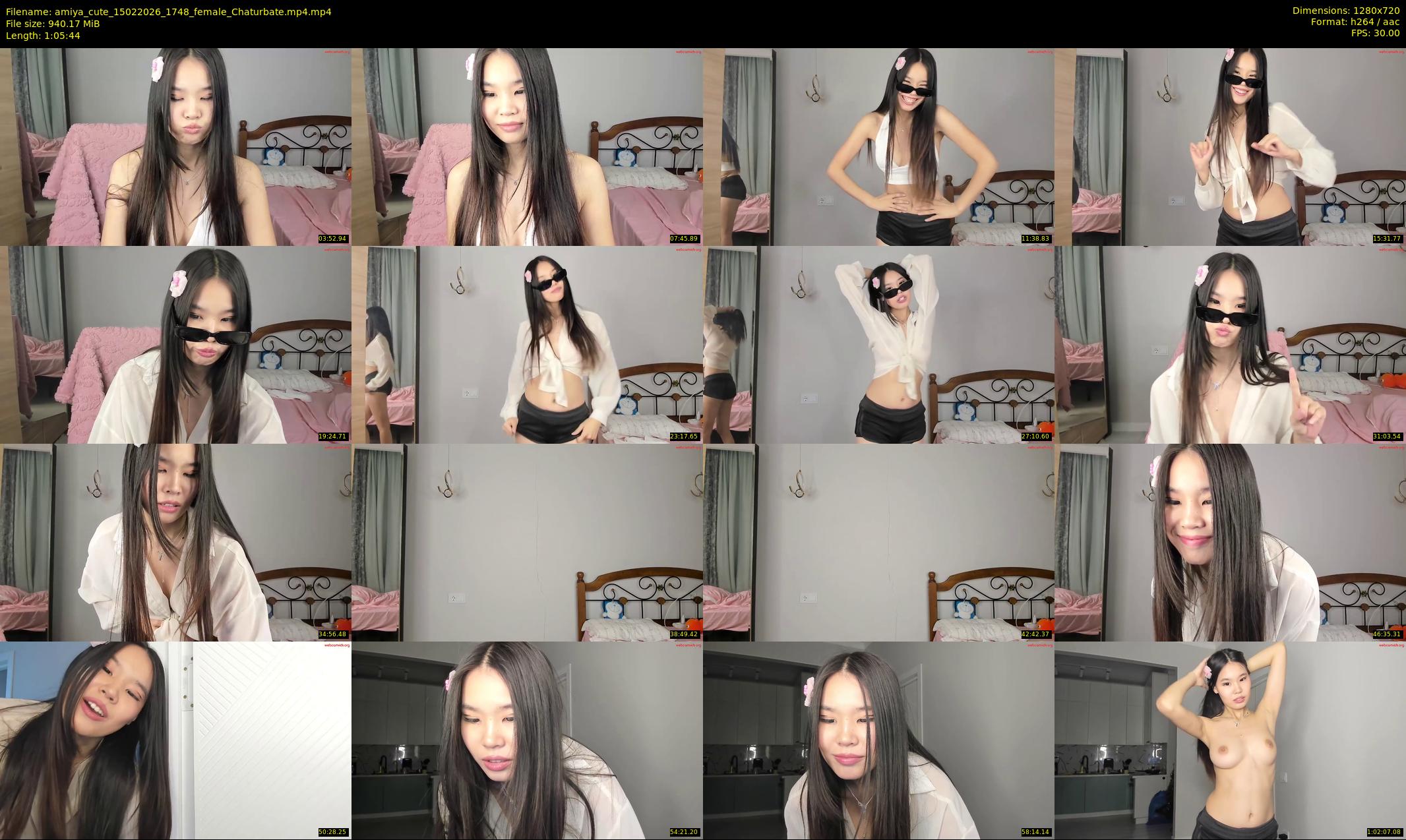 amiya_cute — 66 minute Chaturbate female cam show recording, 720p, Feb 15, 2026